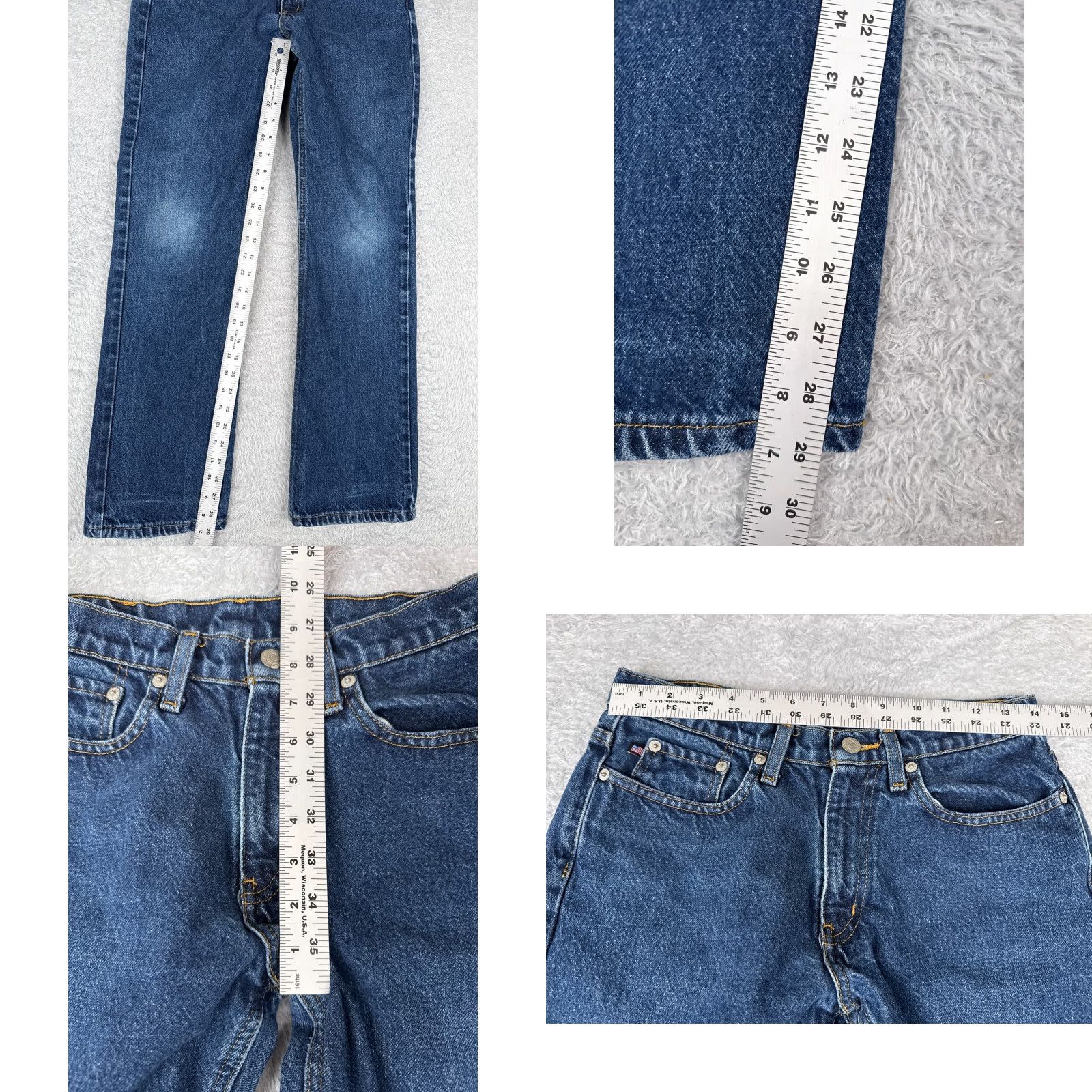 Ralph Lauren Polo Ralph Lauren Jeans Women 6 Blue Denim Jeans Bootcut Cotton Blend Mid 28x29 Size 28" / US 6 / IT 42 - 8 Thumbnail