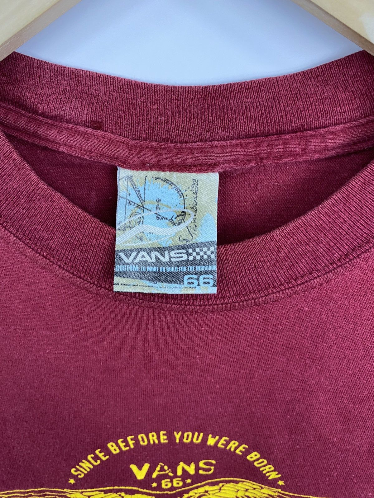 Vans 🇺🇸 Vintage 90s Vans Skateboarding Eagle T-Shirt Made in USA Size US M / EU 48-50 / 2 - 5 Thumbnail