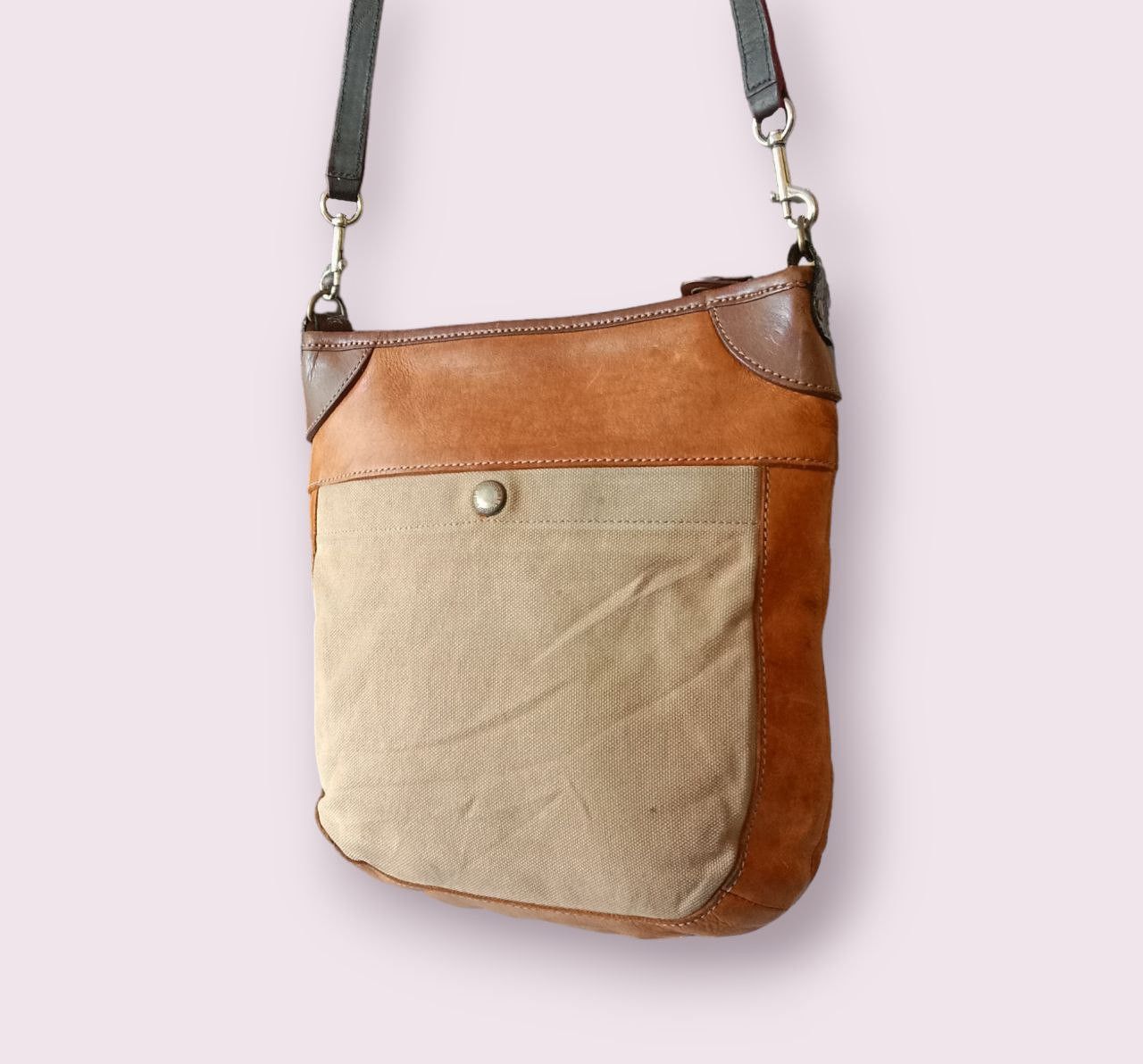 Leather × Vintage Vintage C'omodo + plus t Leather Crosbody Bag Size ONE SIZE - 3 Thumbnail