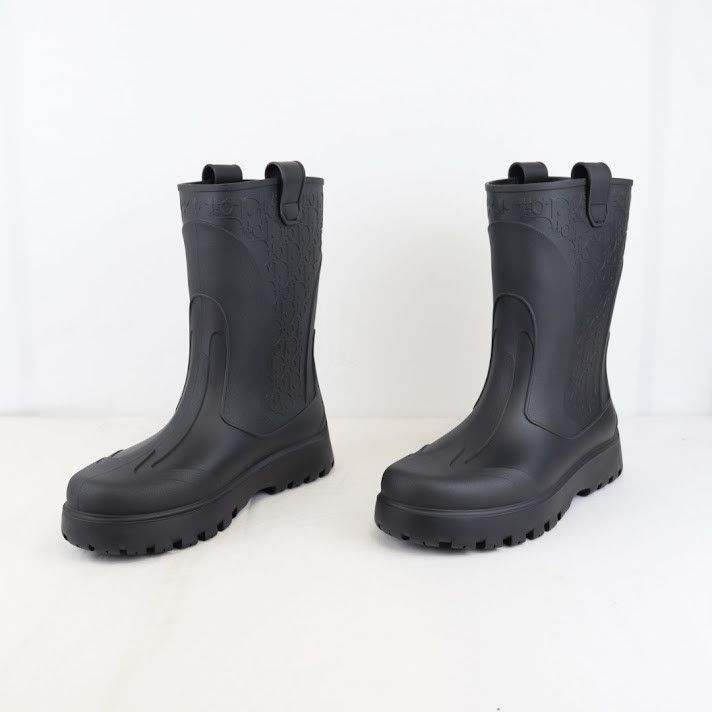 Dior o1rshd1 Rubber Garden Boot in Black Size US 10 / EU 43 - 7 Thumbnail