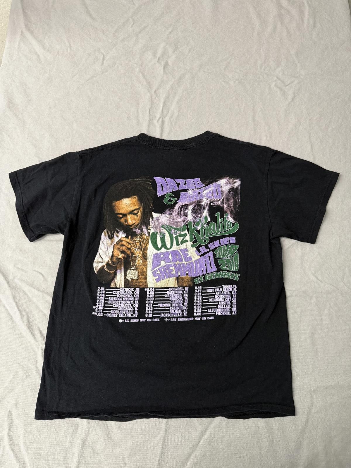 Gildan Wiz Khalifa Tour T-shirt Rae Sremmurd 2018 Tour Tee - M Size US M / EU 48-50 / 2 - 1 Thumbnail