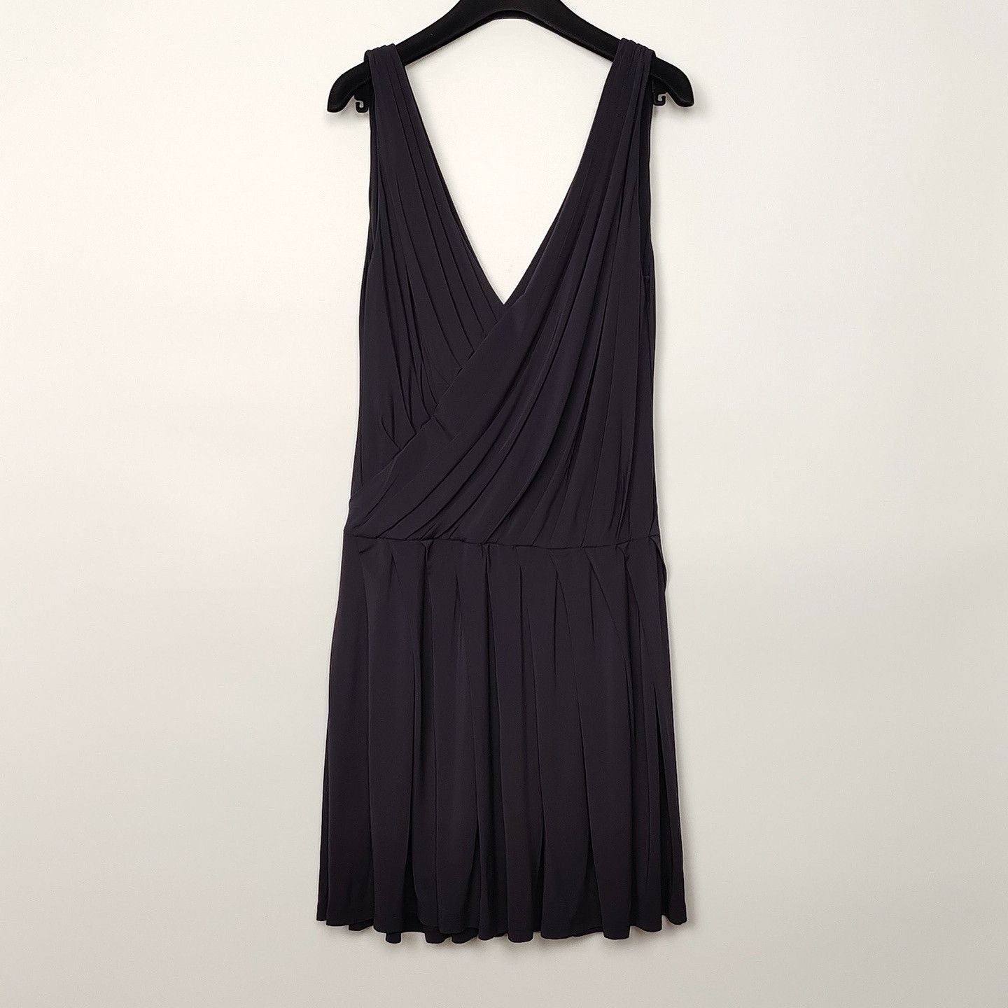 Celine Celine Black Sleeveless V-Neck Mini Dress Size 36 Size XS / US 0-2 / IT 36-38 - 1 Thumbnail