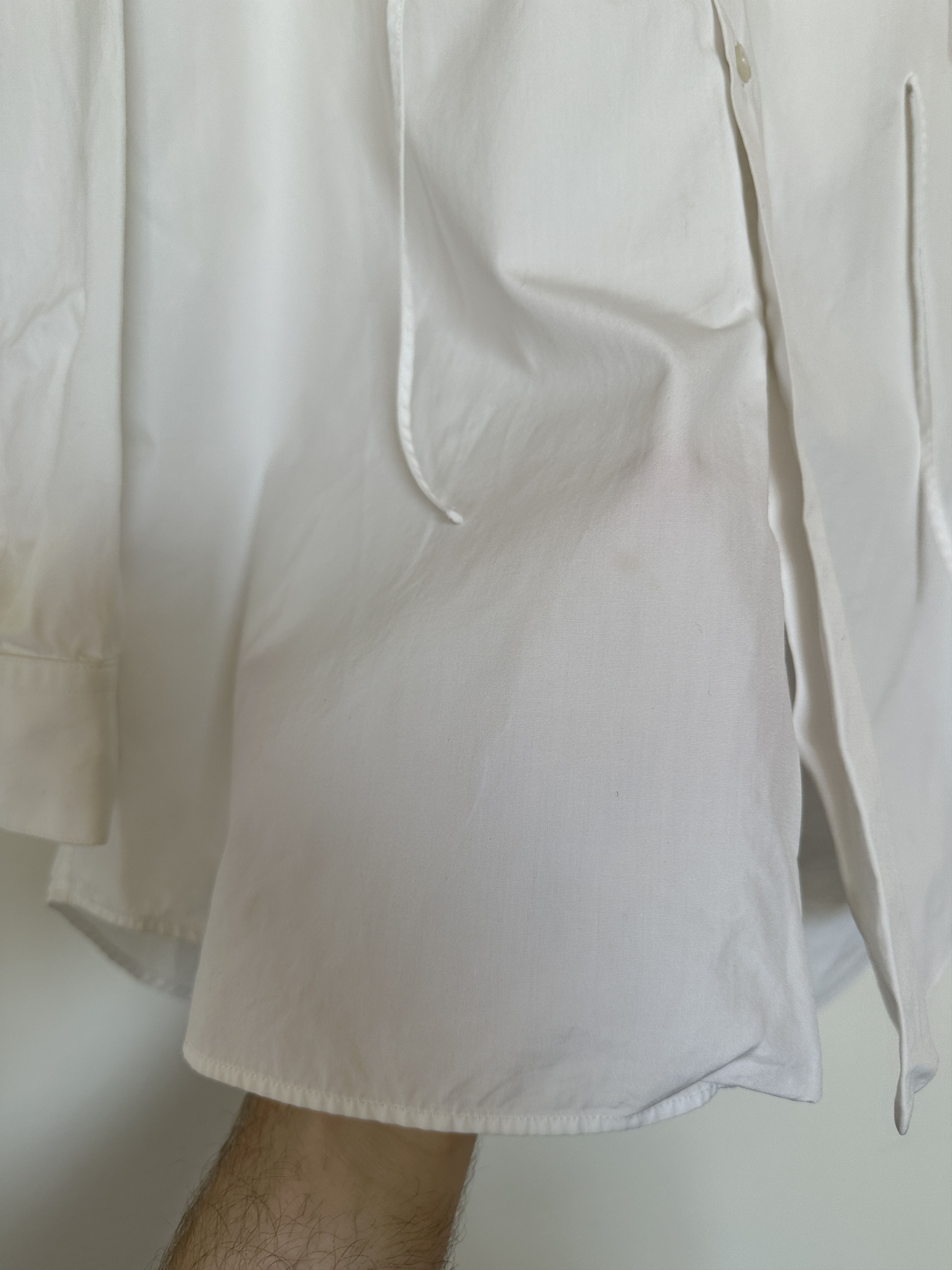 Jil Sander Jil Sander Tassel Button Up Shirt Size US M / EU 48-50 / 2 - 6 Thumbnail