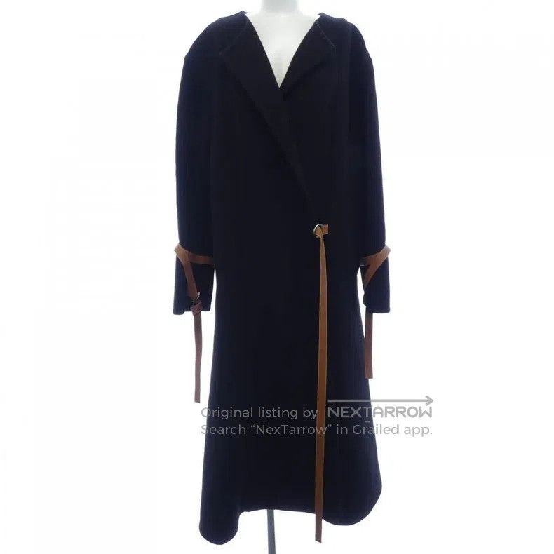 Loewe Loewe Cashmere wool blended coat Size S / US 4 / IT 40 - 1 Thumbnail