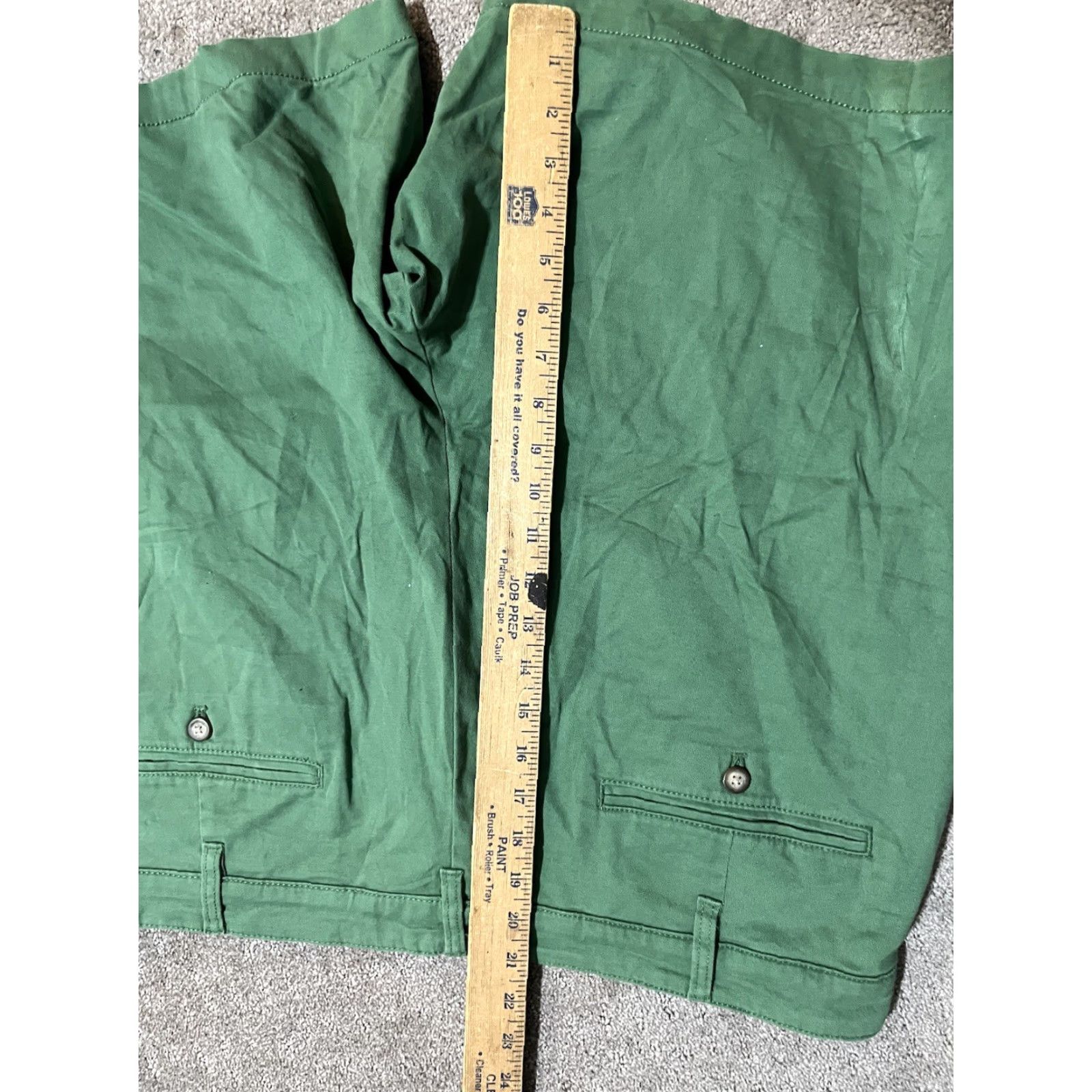 Nautica Nautica Men's The Deck Stretch Flat Front Green Deck Shorts Sz 42W Big & Tall Size US 42 / EU 58 - 5 Thumbnail