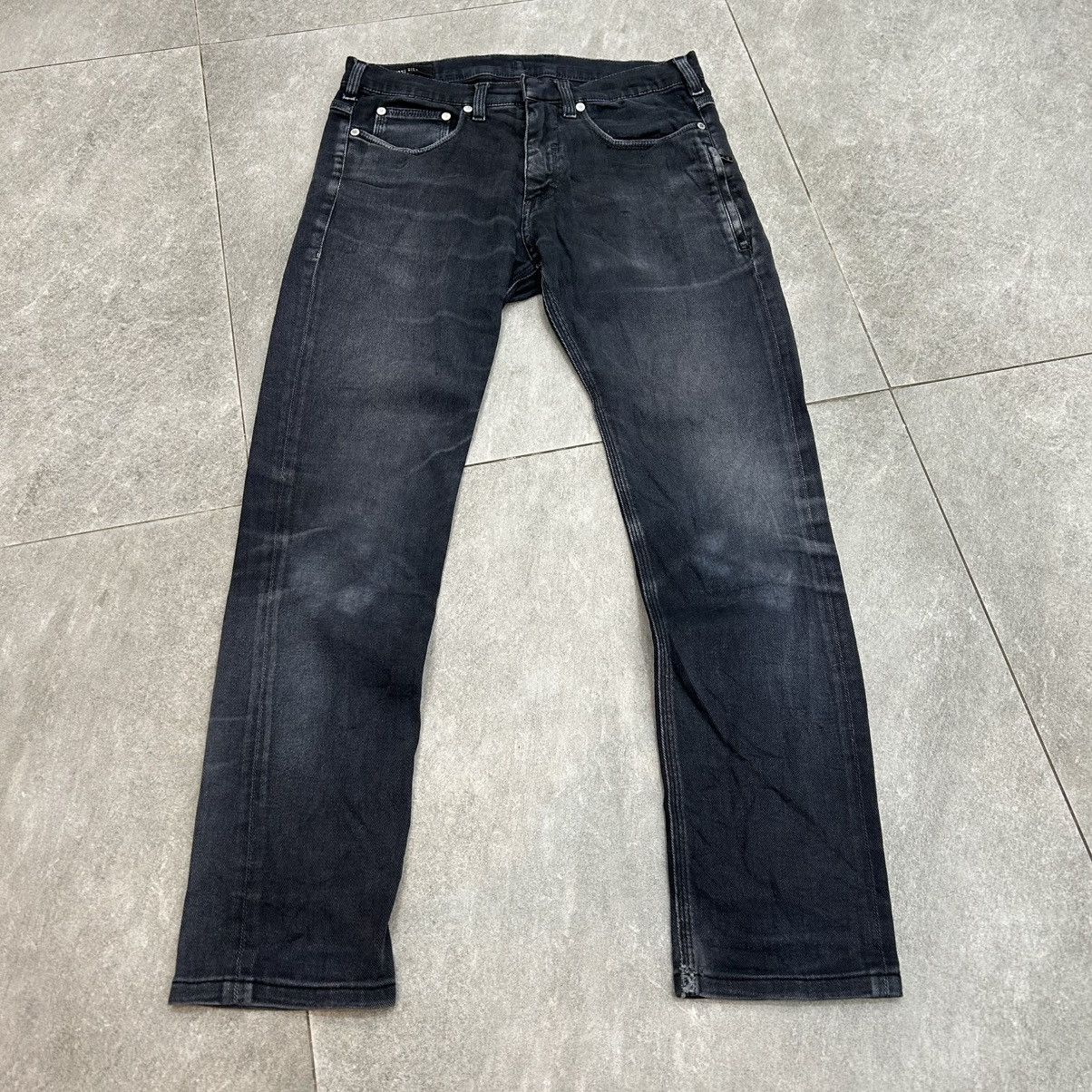 Neil Barrett Vintage Neil Barrett BlackWash Denim Faded Size US 31 - 4 Thumbnail
