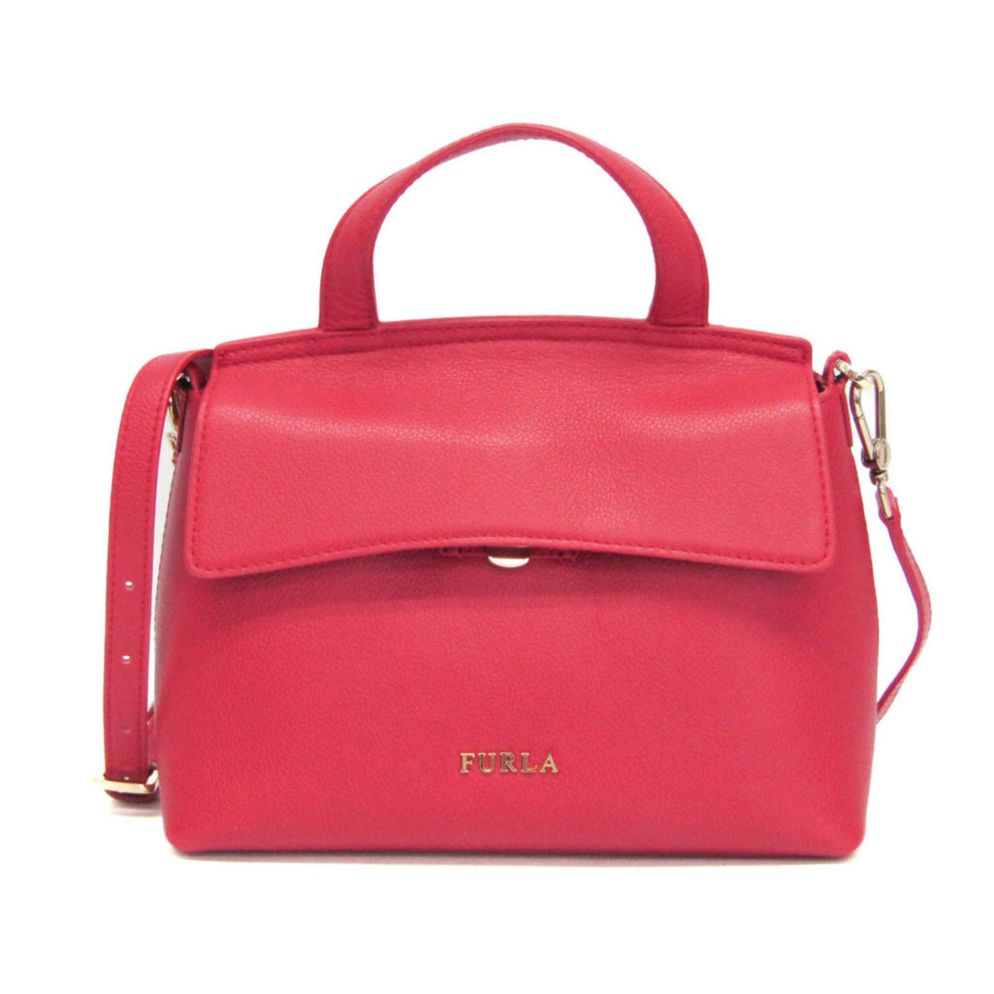 Furla Furla NIKI Women's Leather Handbag,Shoulder Bag Pink Size ONE SIZE - 1 Thumbnail