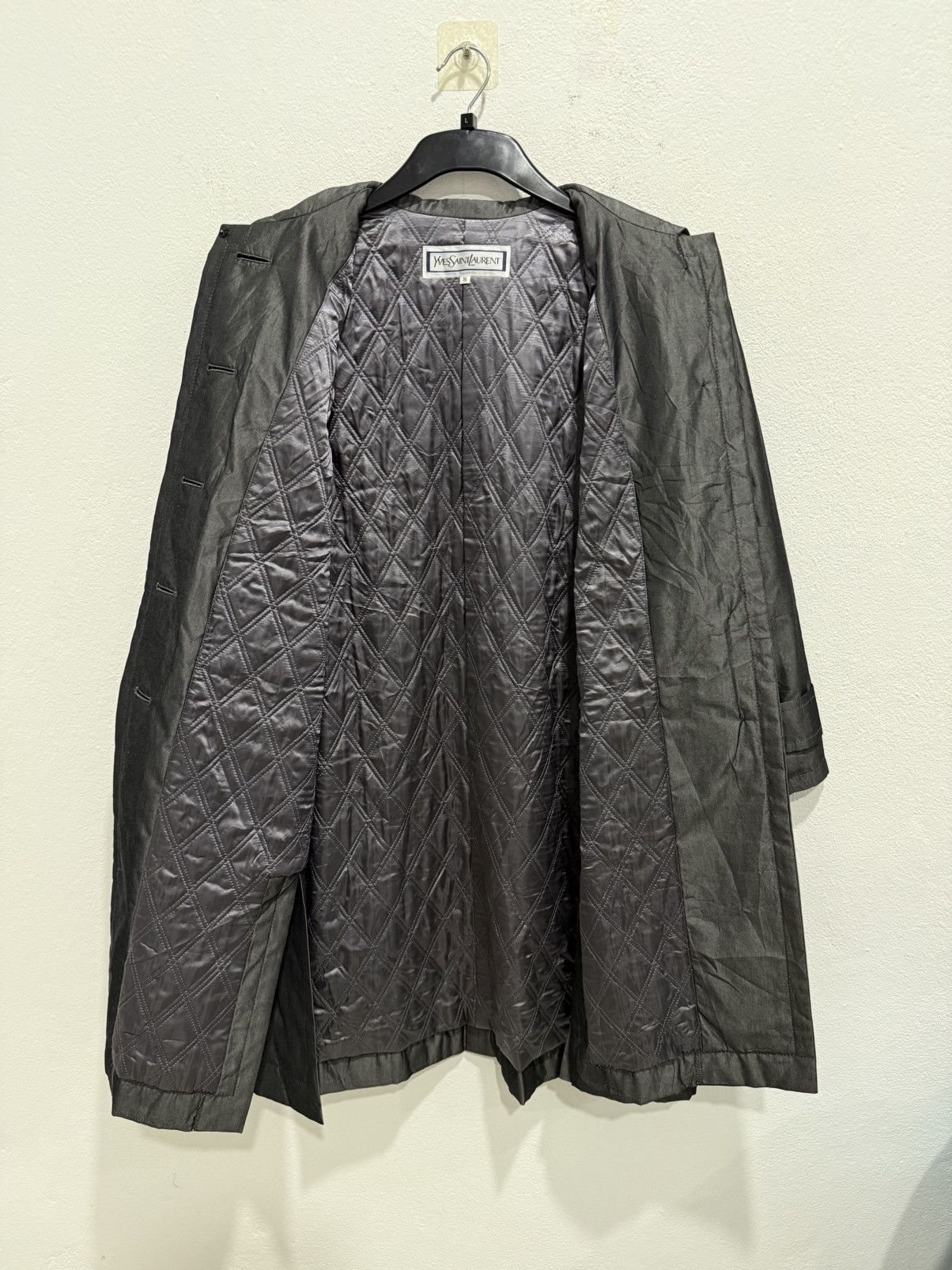 Yves Saint Laurent Yves Saint Laurent Oversized Long Jacket Size US S / EU 44-46 / 1 - 9 Thumbnail