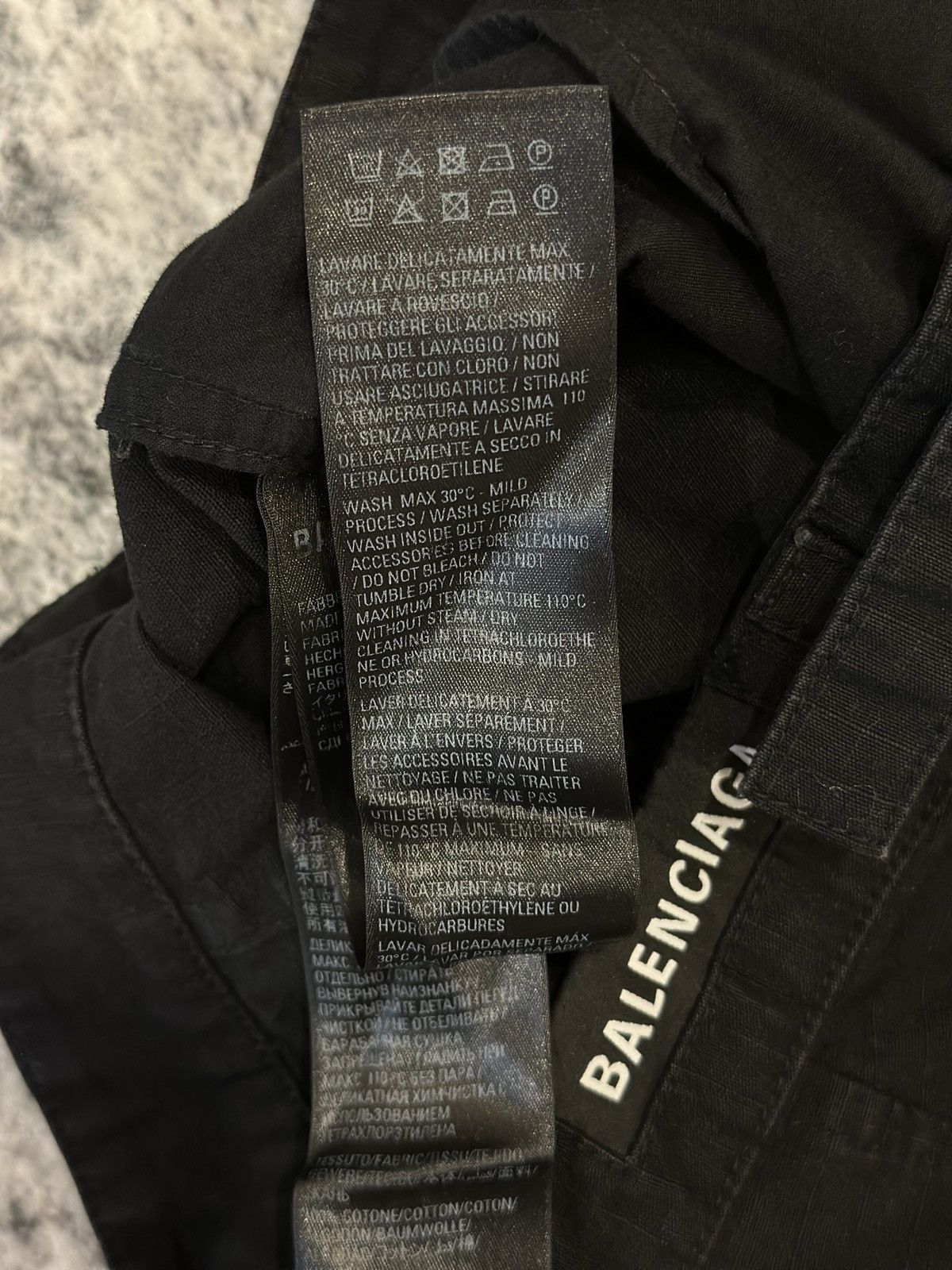Balenciaga Balenciaga Cargo Pants XS Size US 28 / EU 44 - 11 Thumbnail