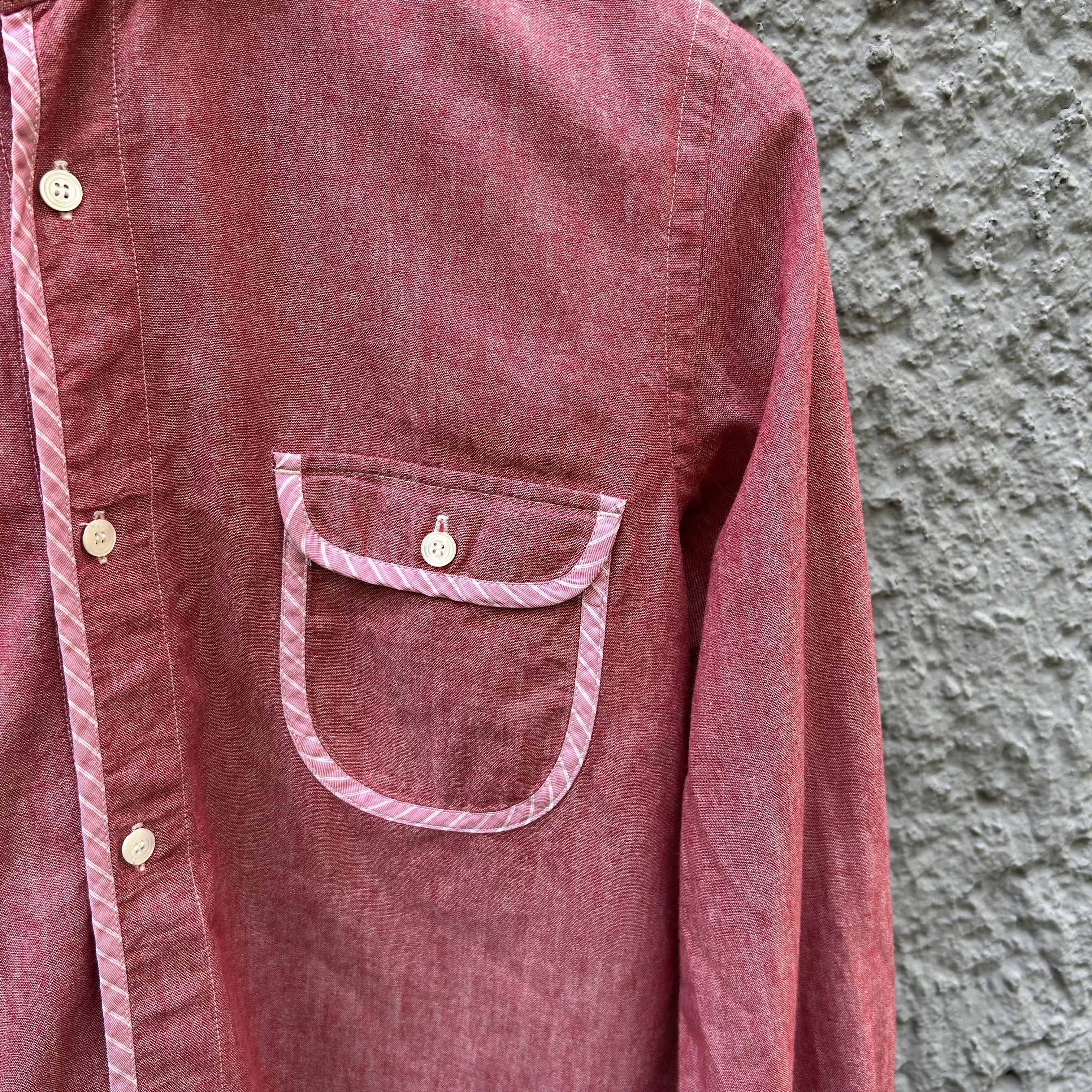Junya Watanabe Comme des Garcons Junya Watanabe Pink Shirt Button Up S/S11 Size US S / EU 44-46 / 1 - 4 Thumbnail