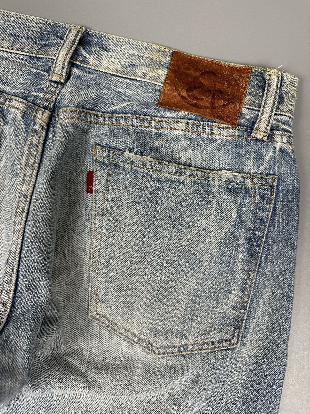 Eternal Vintage Eternal Distressed Denim Size US 32 / EU 48 - 11 Thumbnail