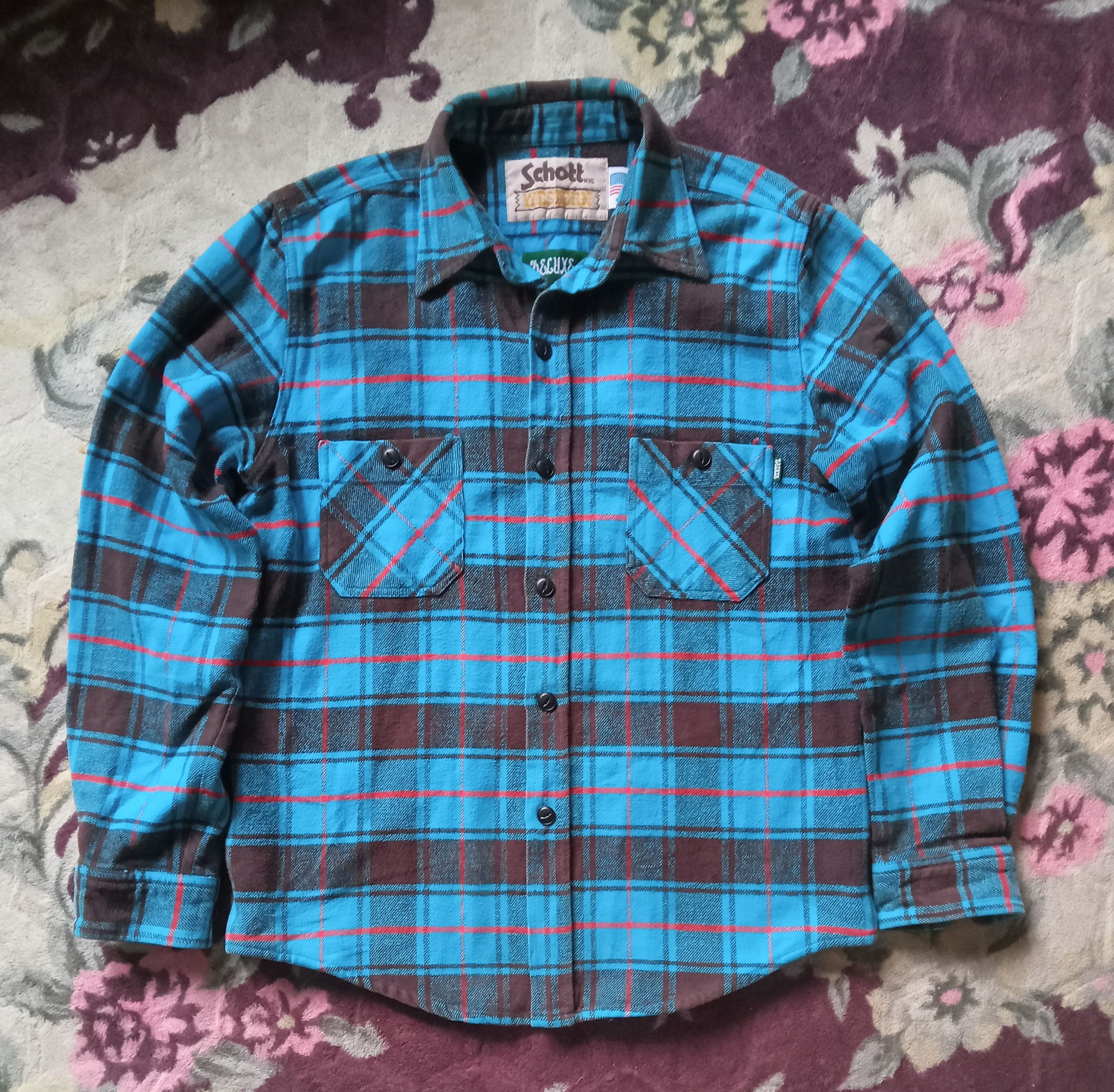 Schott Schott Deluxe Shirt Size US XXS / EU 40 - 1 Thumbnail
