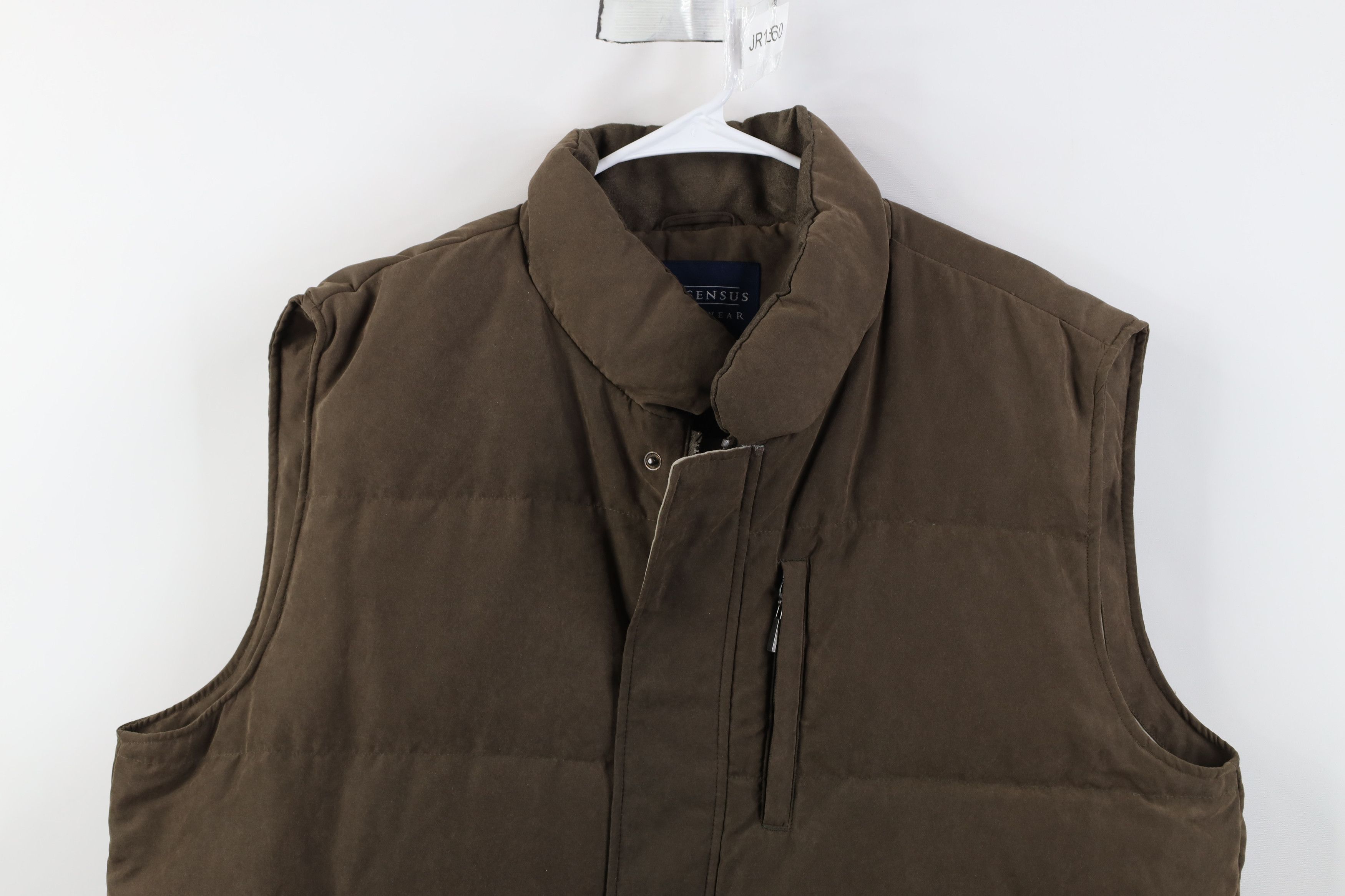 Vintage Vintage 90s Y2K Streetwear Microfiber Puffer Vest Jacket Size US XL / EU 56 / 4 - 2 Thumbnail