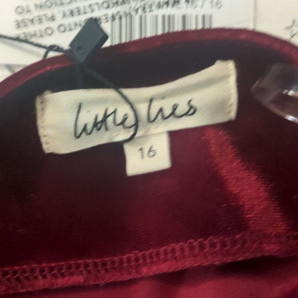 Other Little City Rock Wine Velvet Wrap Dress Size 16 Size XXL / US 16-18 / IT 52-54 - 7 Thumbnail