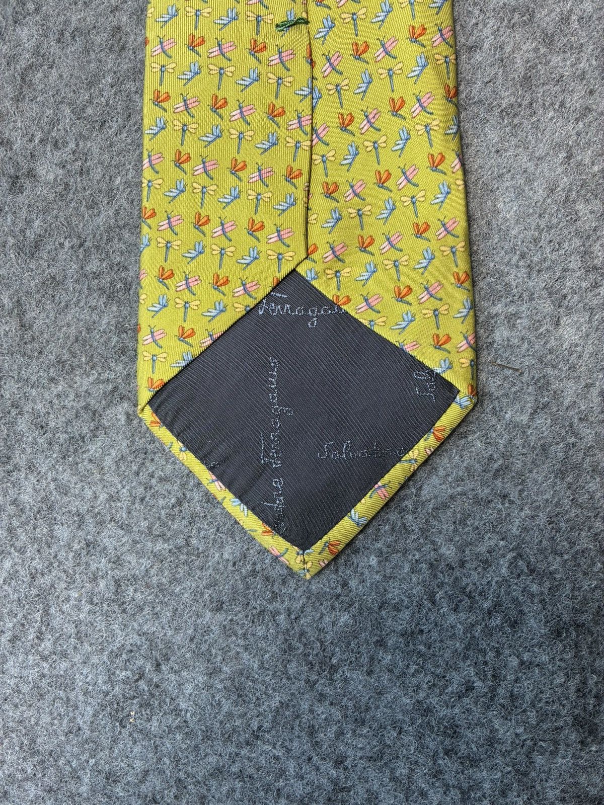 Salvatore Ferragamo Salvatore Ferragamo Silk Tie (Made in Italy) Size ONE SIZE - 3 Thumbnail