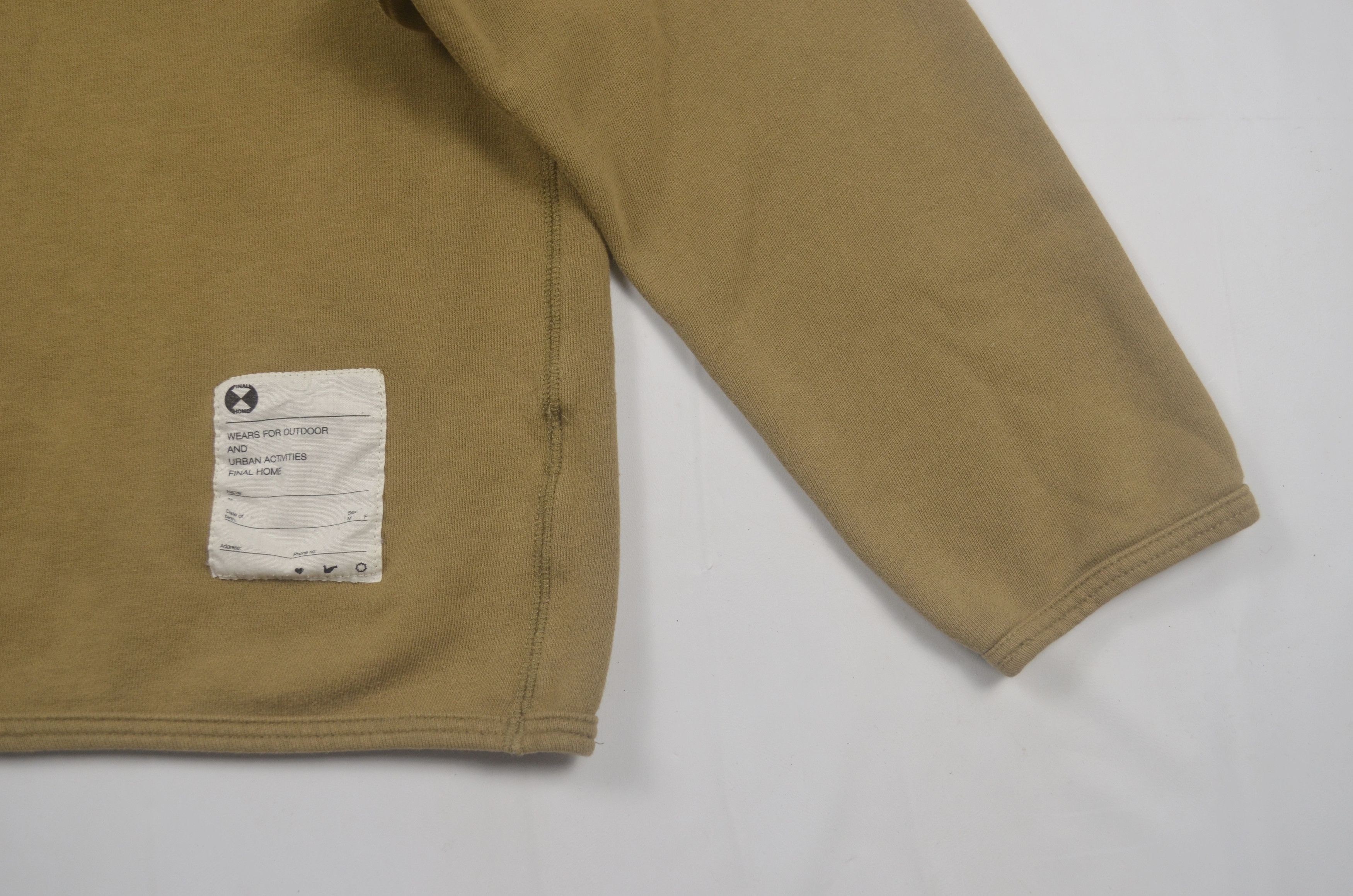 Final Home 90’s Archive Final Home Brown Hoodie Mock Neck Size US S / EU 44-46 / 1 - 5 Thumbnail