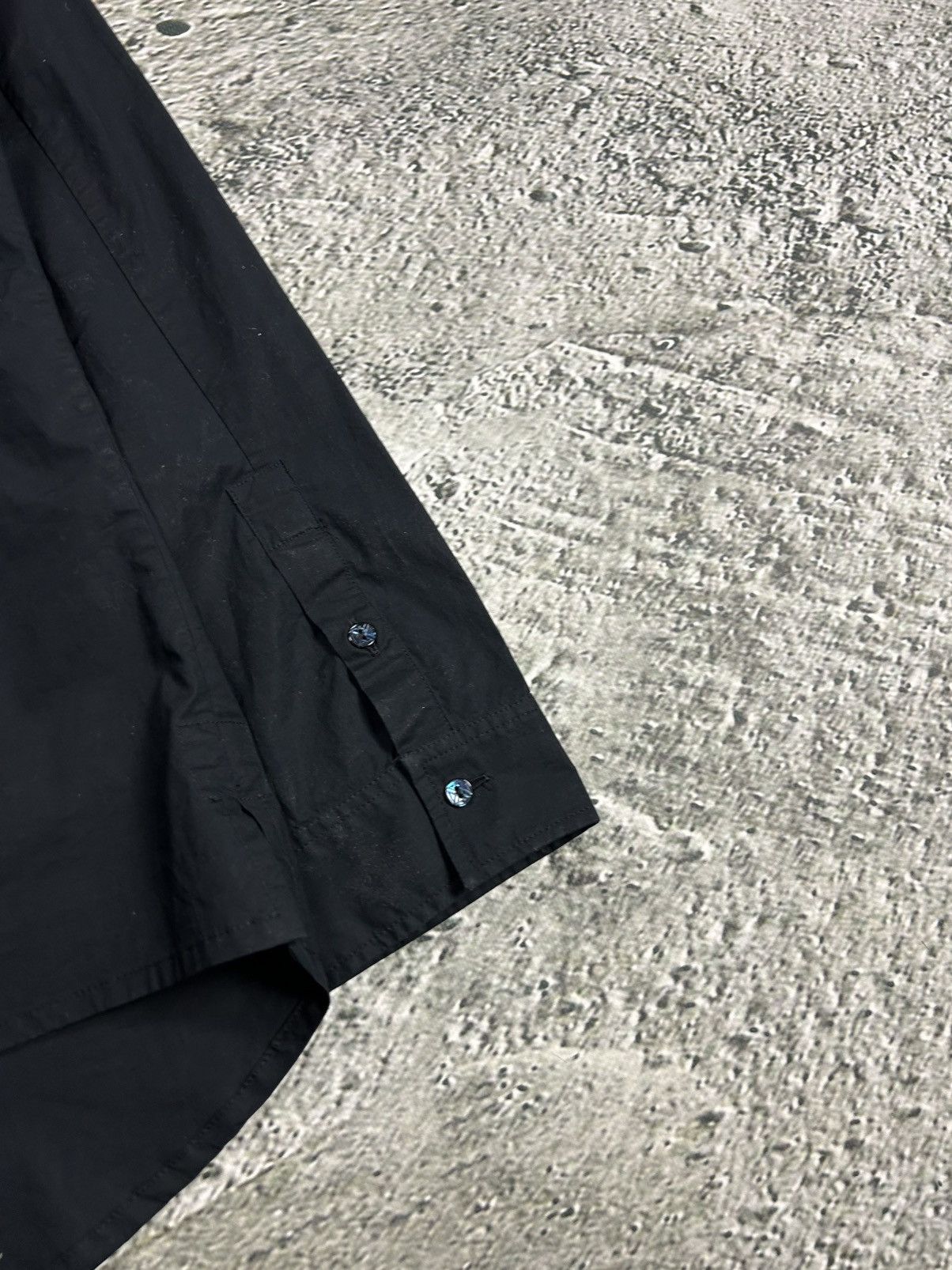 Marithe + Francois Girbaud Marithe Francois Girbaud black long sleeve shirt button up Size M / US 6-8 / IT 42-44 - 4 Thumbnail