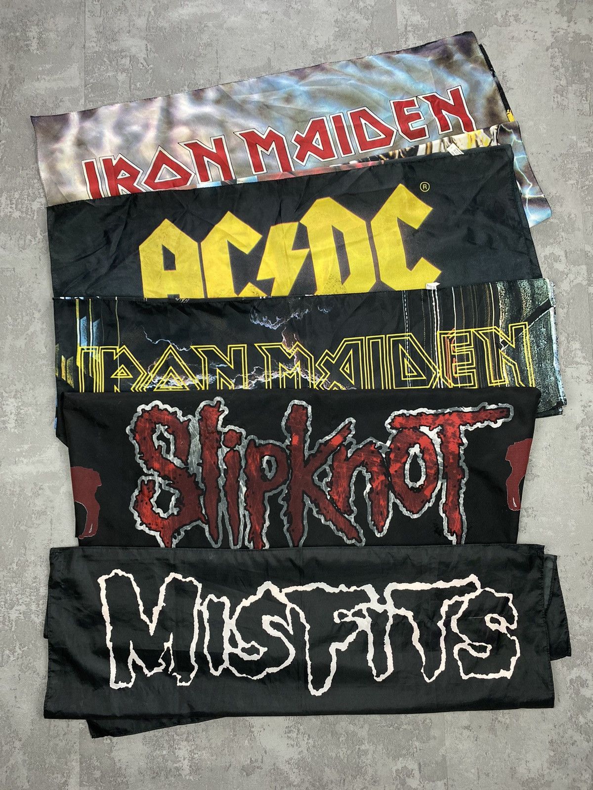 Band Tees × Vintage 5x 1982-2002 Rock Tapestry Flag Banner Poster vintage metal Size ONE SIZE - 1 Thumbnail