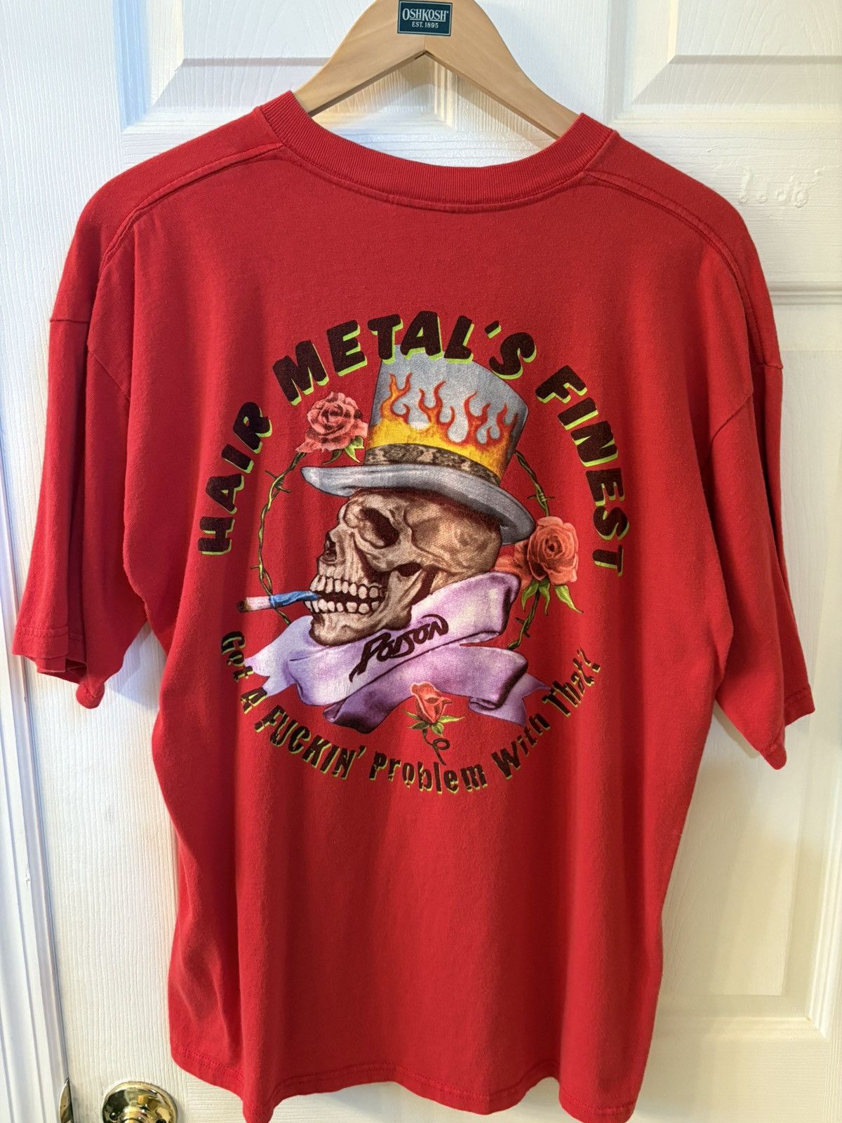 Vintage Vintage poison shirt Size US L / EU 52-54 / 3 - 2 Thumbnail