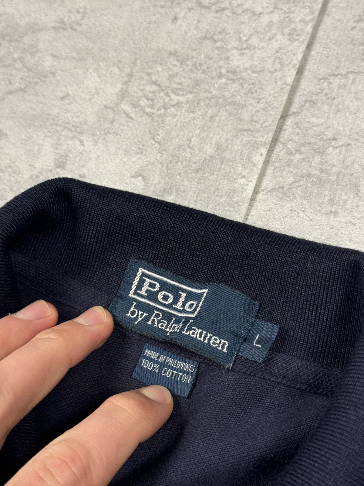 Polo Ralph Lauren Polo Ralph Lauren Custom Fit England Flag Number 3 Polo Size US L / EU 52-54 / 3 - 9 Thumbnail