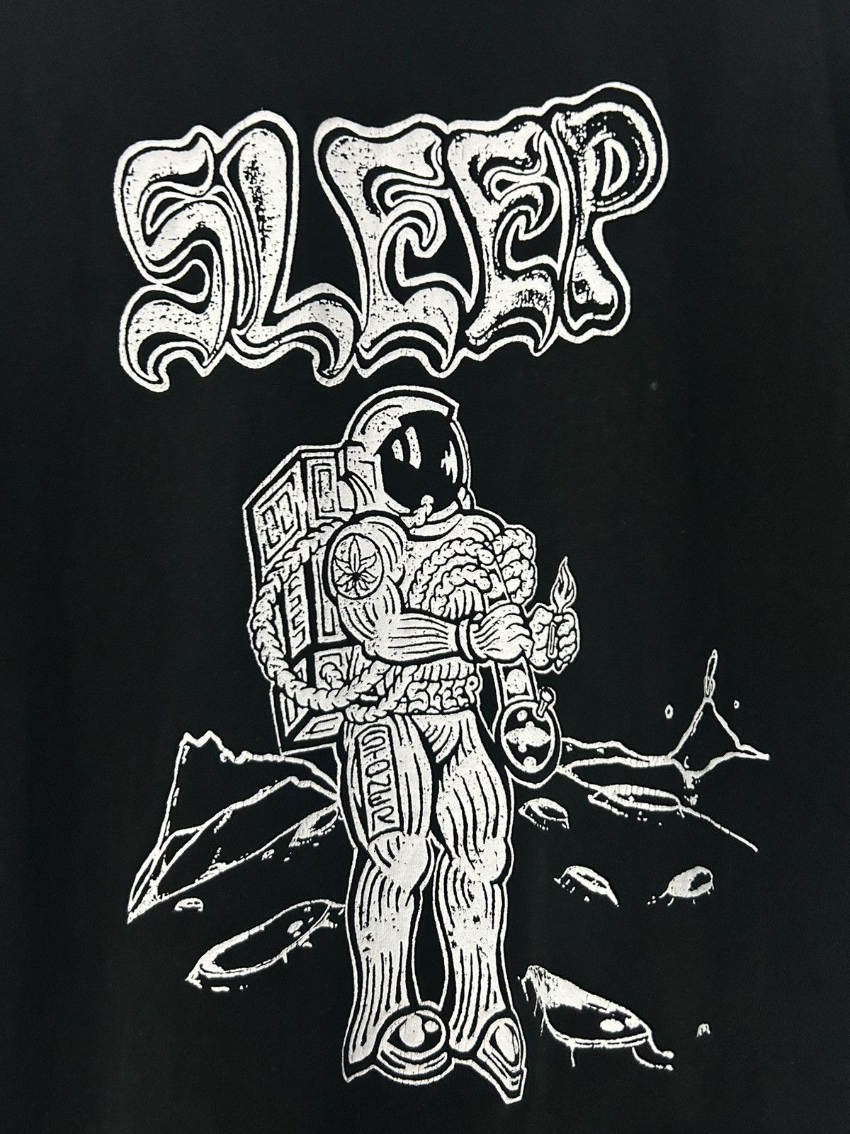 Band Tees × Vintage Vintage Sleep Band Dopesmoker 00s Shirt Size US L / EU 52-54 / 3 - 4 Thumbnail