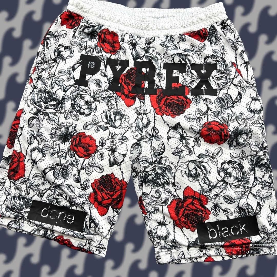 Pyrex Vision × Virgil Abloh Black Pyrex vision champion shorts