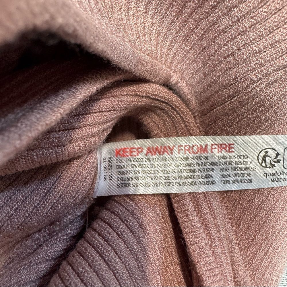 Free People NWT New $98 Free People It Girl Dusty Rose Bodysuit Size XL Size XL / US 12-14 / IT 48-50 - 6 Thumbnail