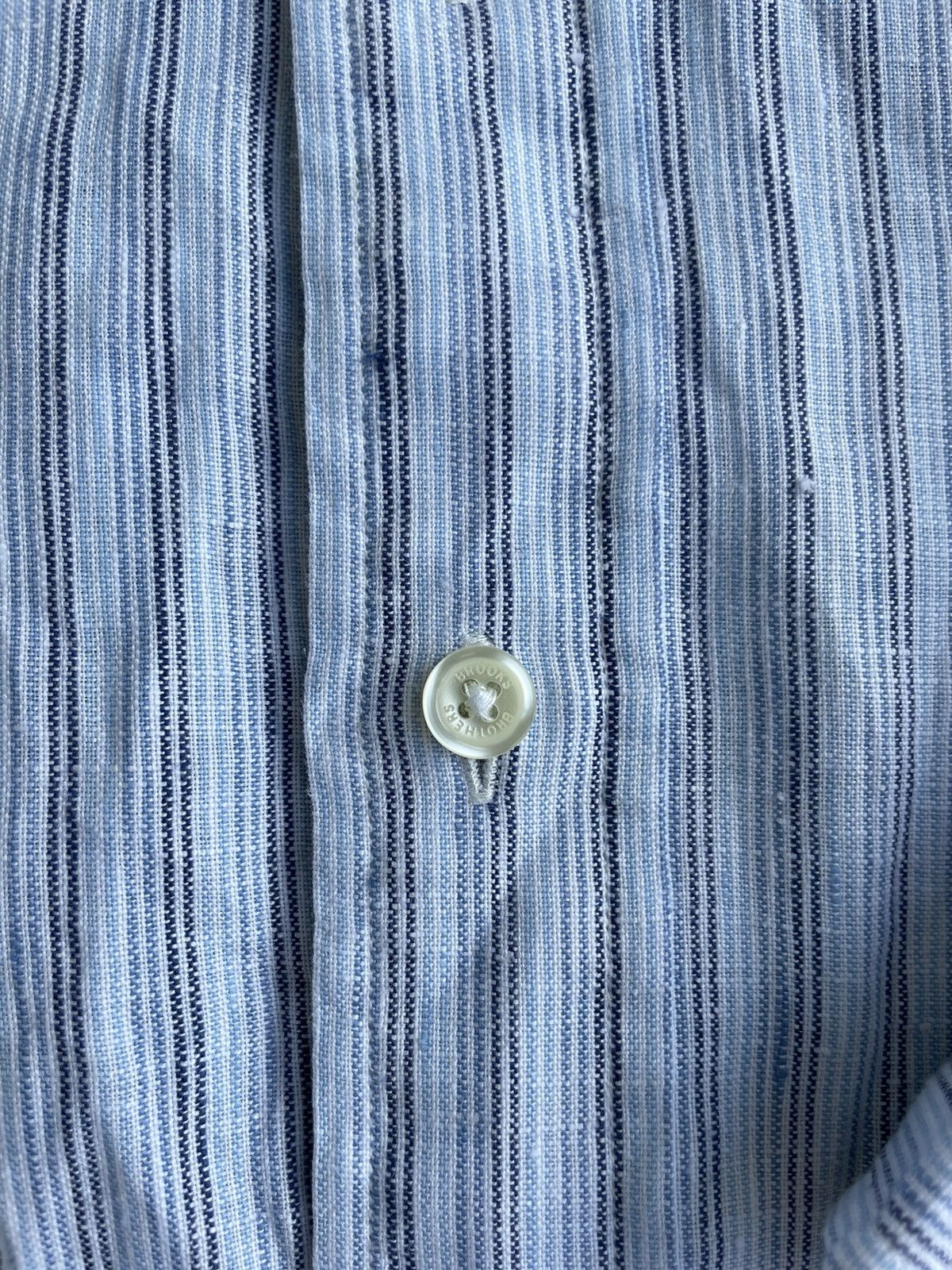 Brooks Brothers Brooks Brothers Linen Shirt Size US L / EU 52-54 / 3 - 7 Thumbnail