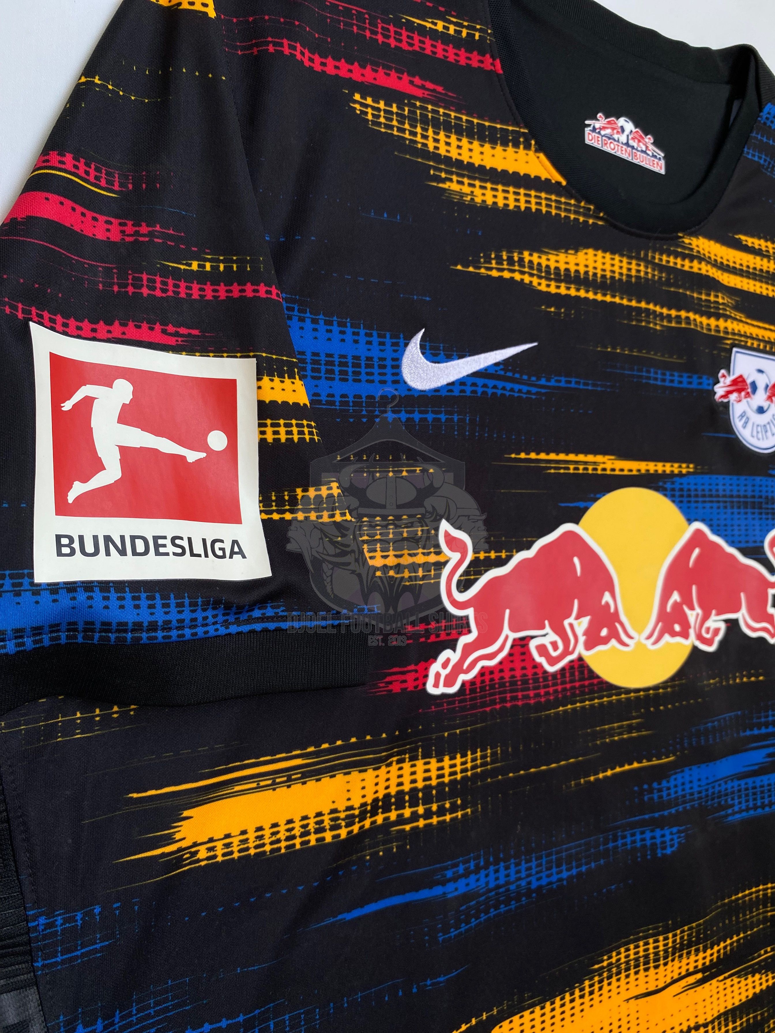 Nike × Red Bull RB Leipzig 2021 Away HALSTENBERG #23 NEW Trikot Bundesliga Size US XL / EU 56 / 4 - 4 Thumbnail