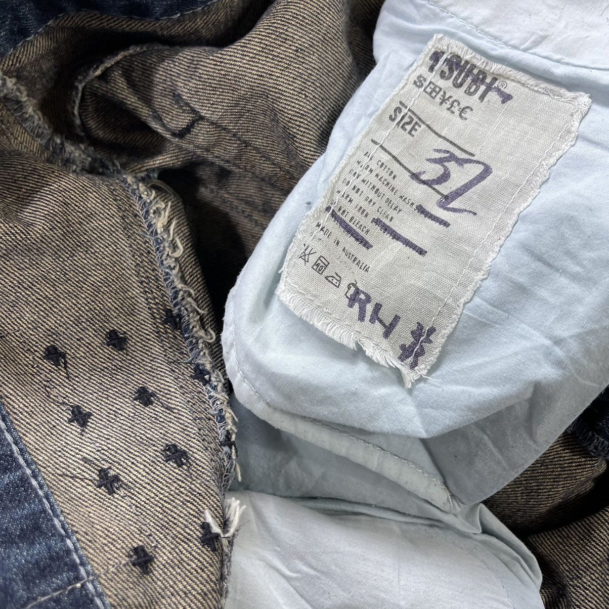 Ksubi Rare! Y2K Ksubi Distressed Van Wrinkle Design Jeans Size US 32 / EU 48 - 11 Thumbnail