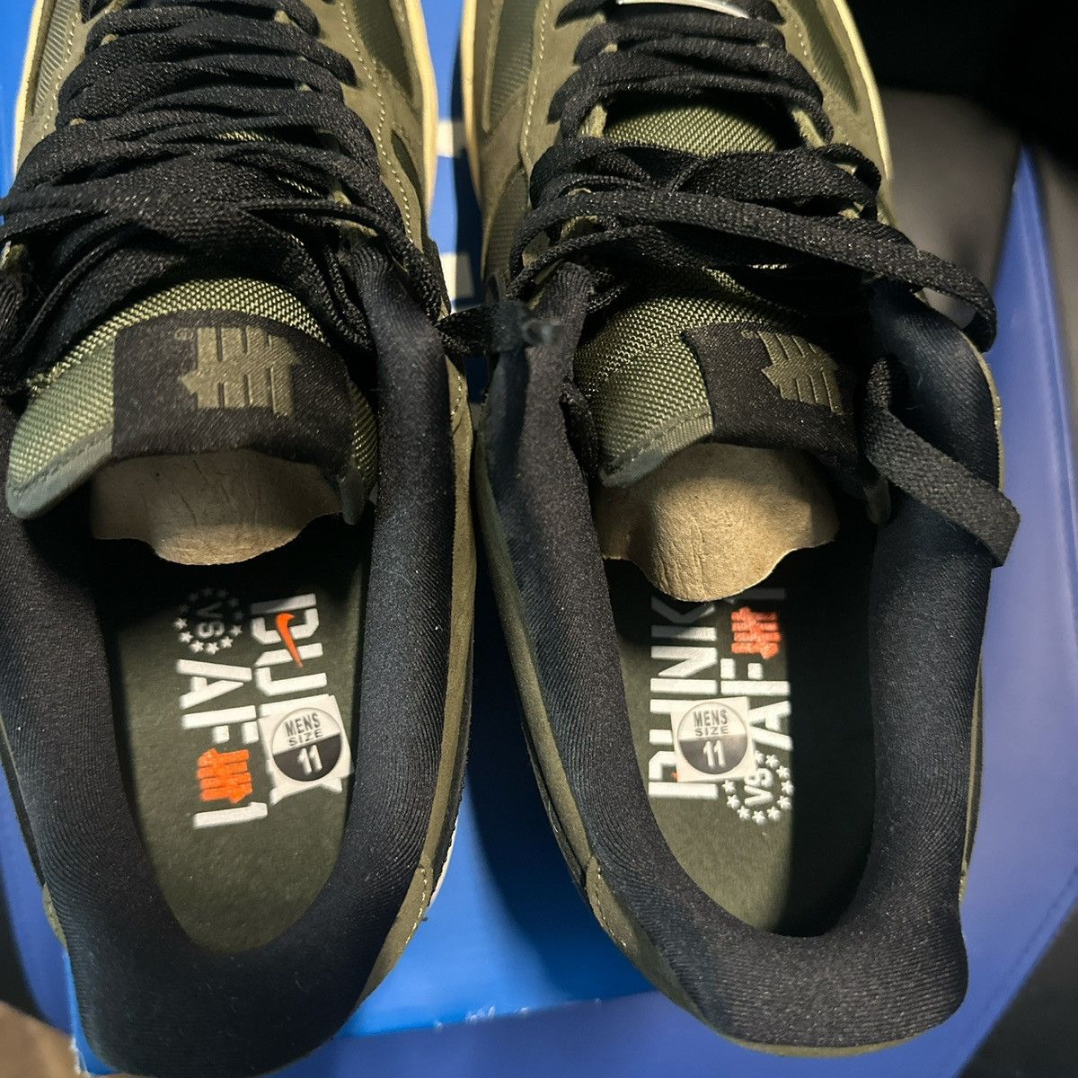 Nike × Undefeated Undefeated Ballistic Airforce 1 Size US 11 / EU 44 - 6 Thumbnail