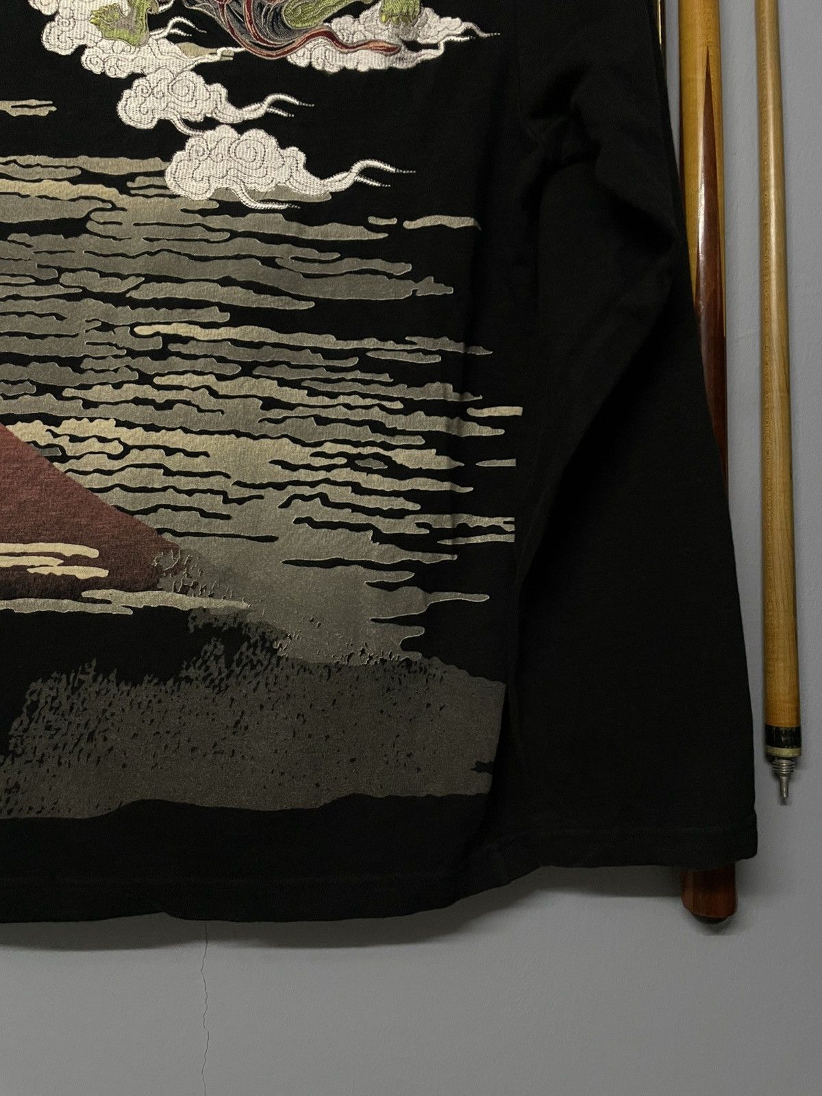 Designer × Japanese Brand × Vintage Vintage 90s Japanese Tradition God Of War Sukajan Longsleeve Size US XL / EU 56 / 4 - 11 Thumbnail