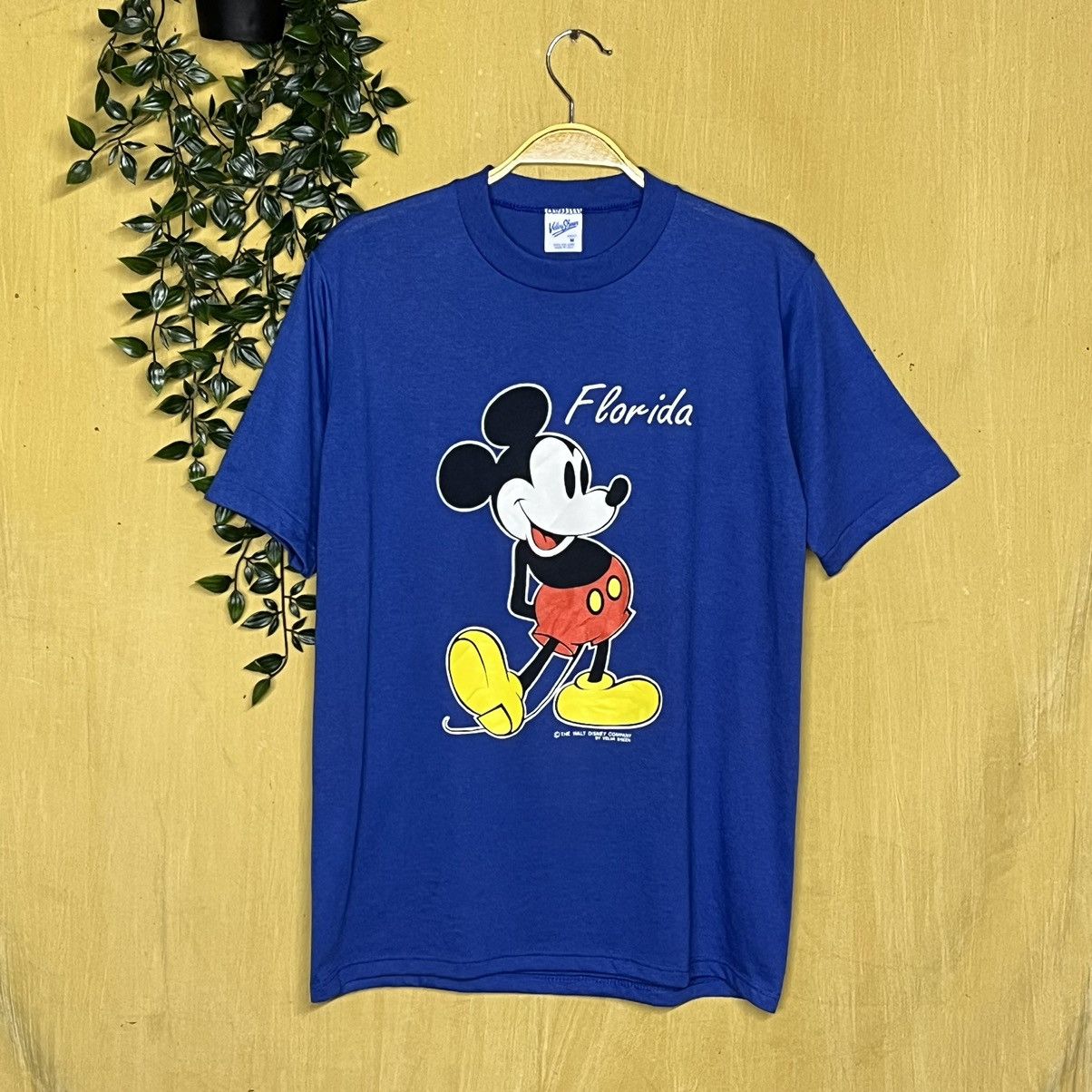 Mickey Mouse × Velva Sheen × Vintage Vintage 80s Nos Velva Sheen mickey Size US M / EU 48-50 / 2 - 1 Thumbnail