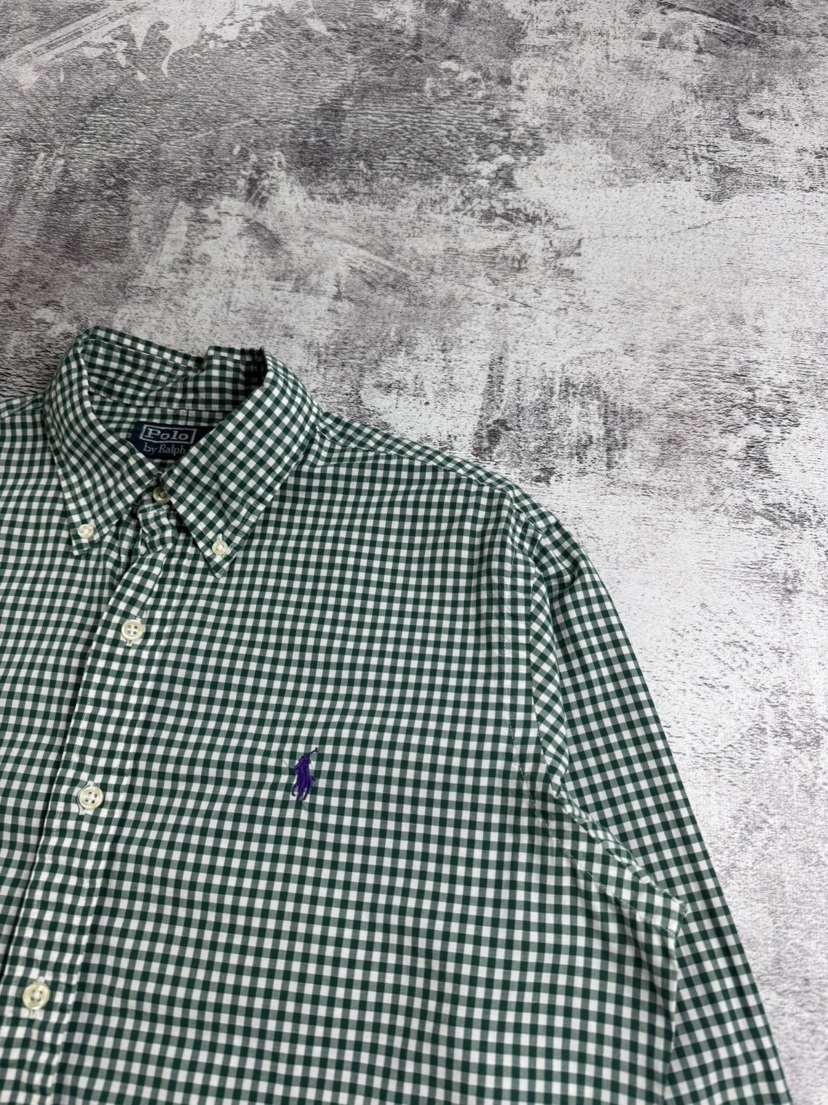 Polo Ralph Lauren Polo Ralph Lauren Checked Striped Longsleeve Button Shirt Size US M / EU 48-50 / 2 - 8 Thumbnail
