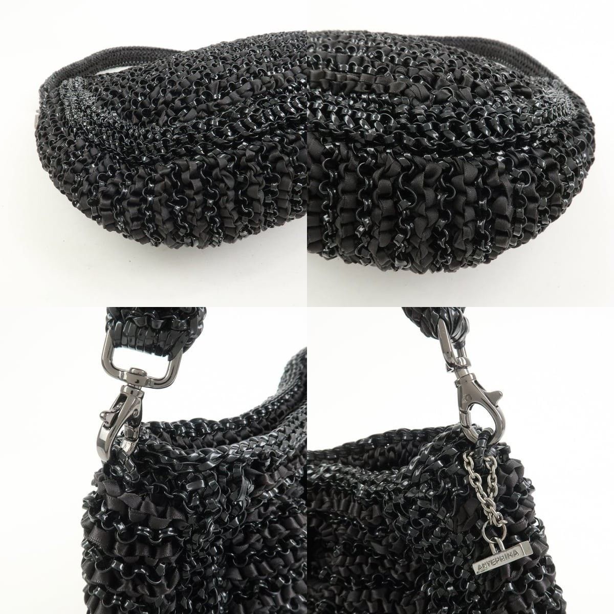 ANTEPRIMA Anteprima Wire Bag PVC Shoulder Black Size ONE SIZE - 5 Thumbnail