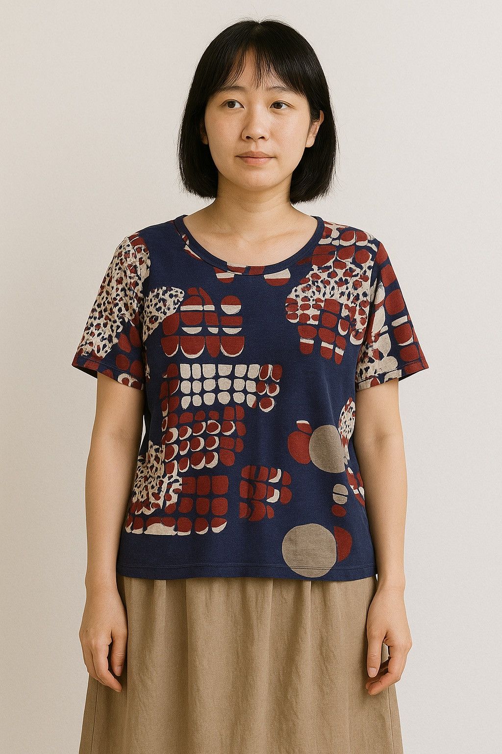 Issey Miyake Plantation By Issey Miyake Overprint Shirt Size S / US 4 / IT 40 - 1 Thumbnail