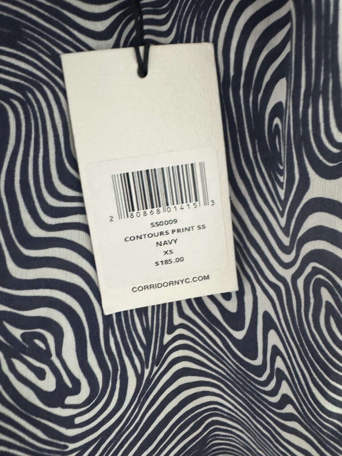 Corridor Corridor Contours Lyocell Short Sleeve Small Navy NWT Size US XS / EU 42 / 0 - 6 Thumbnail