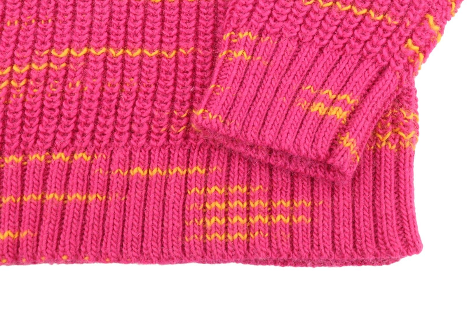 Gant MULTI COLOR TURTLENECK M Peacock Pink Wool Jumper 87230 Size M / US 6-8 / IT 42-44 - 6 Thumbnail