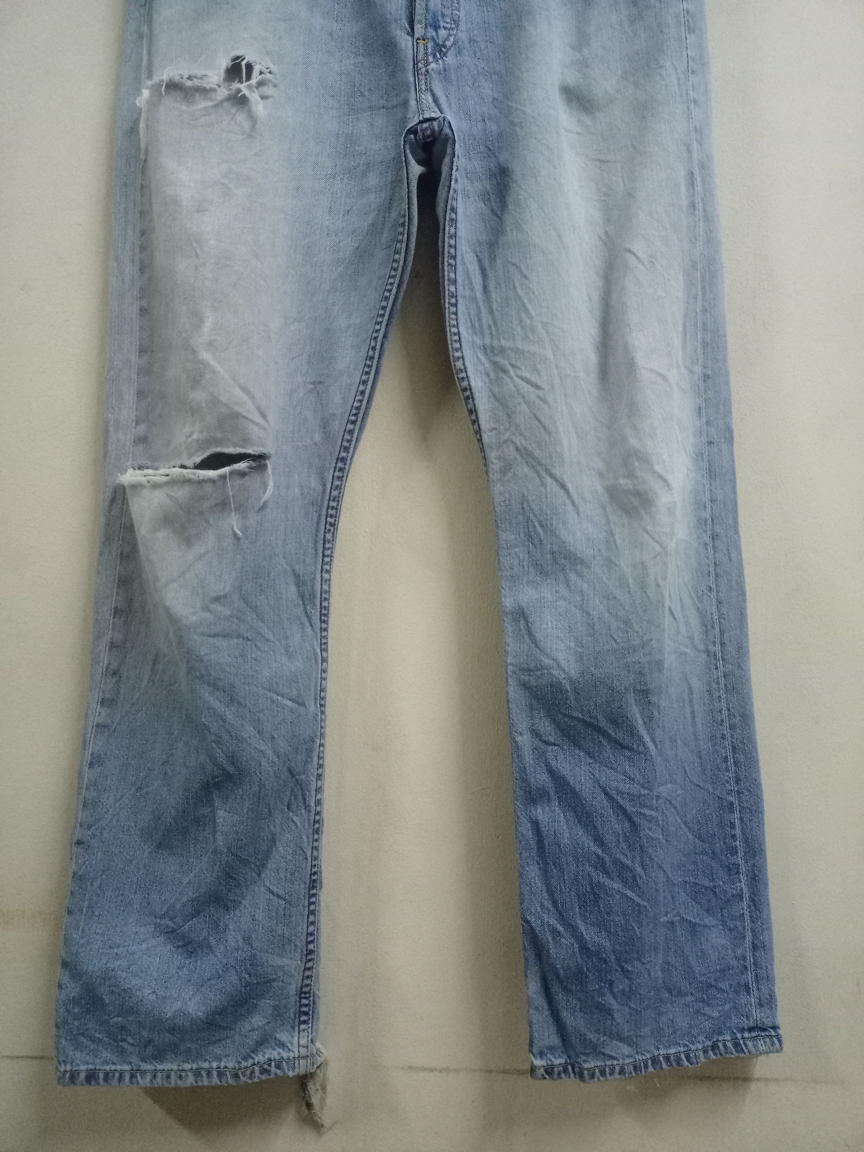 Levi's × Levi's Vintage Clothing Vintage Levis 501 Fade Wash Distressed Baggy Jeans 32x30 Size US 32 / EU 48 - 6 Thumbnail
