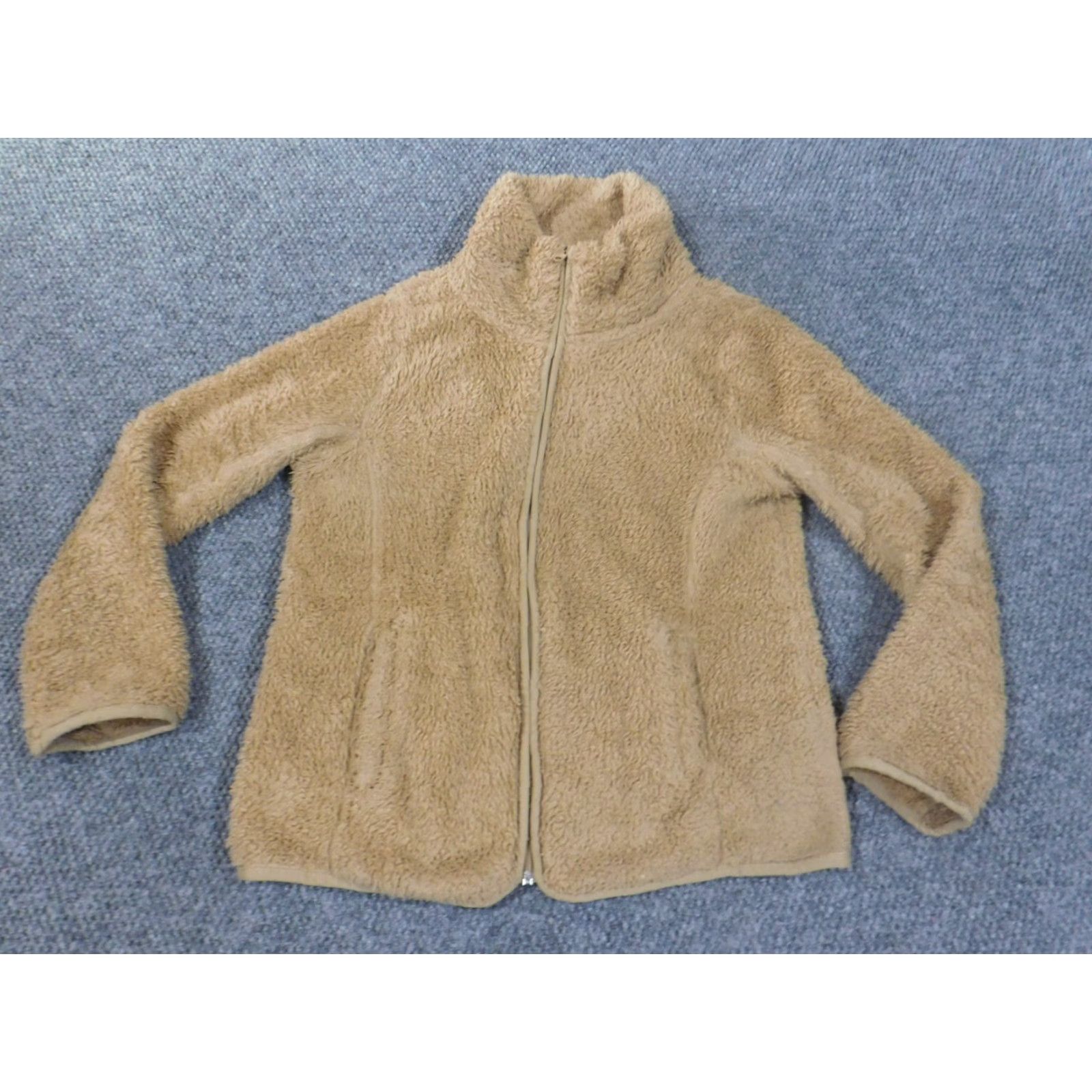 Tommy Hilfiger Tommy Hilfiger Jacket Women S Beige Quilted Fleece Zip Polyester Outdoor Casual Regular Size S Size S / US 4 / IT 40 - 3 Thumbnail