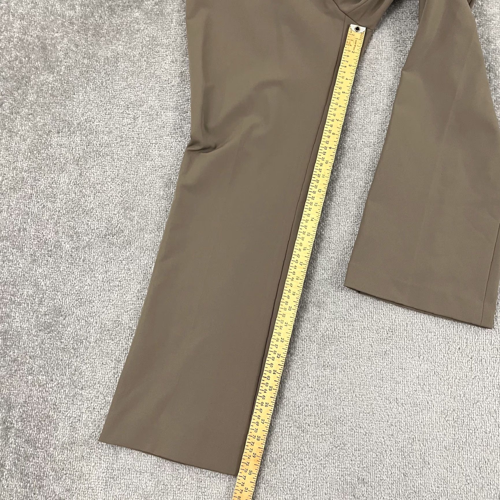 Escada Escada Pants Women Sz 44 38x31.5 Tobacco Brown Wide Leg Office Business Casual Size 30" / US 8 / IT 44 - 5 Thumbnail