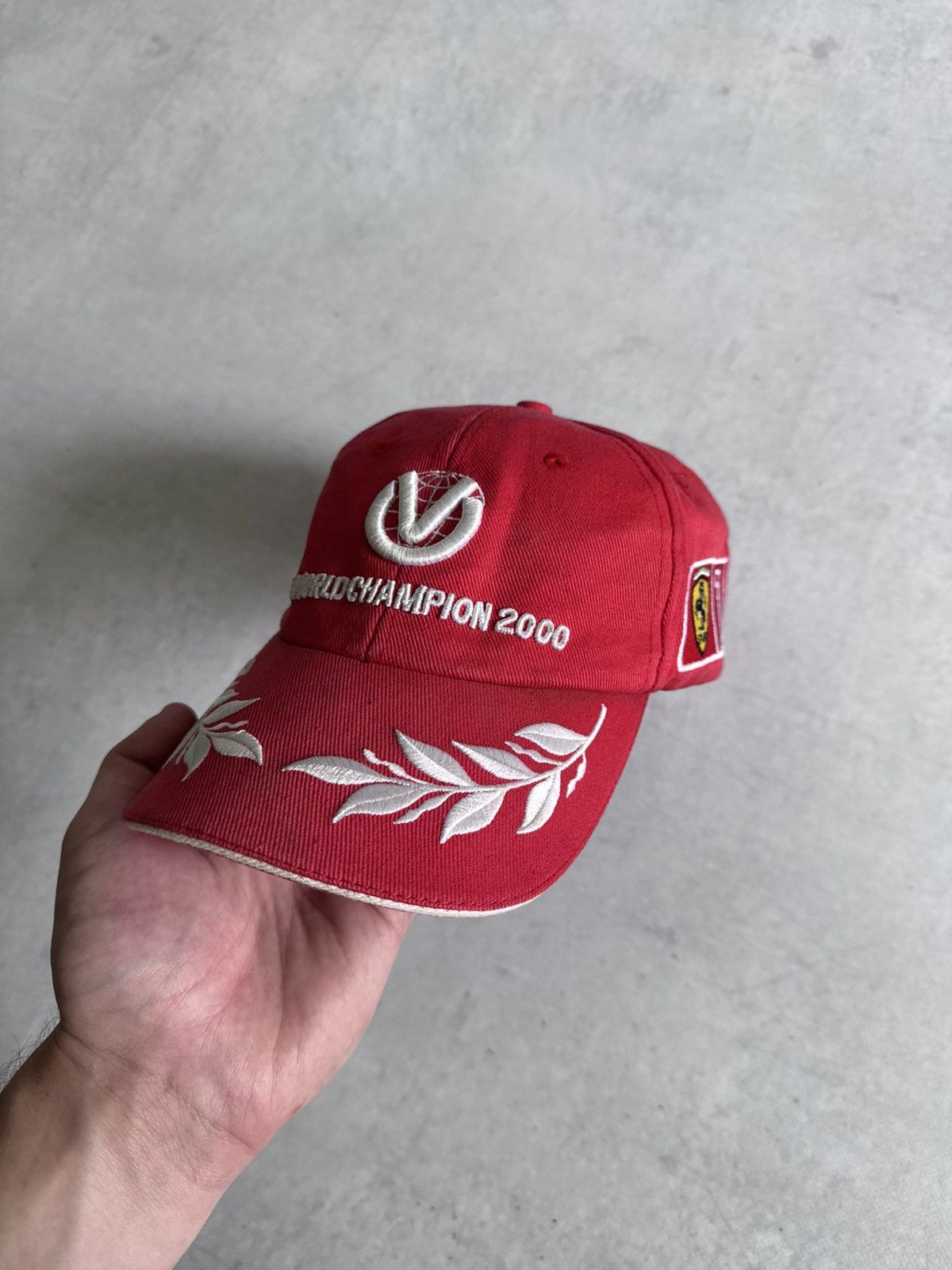 Other Vintage Michael Schumacher F1 World Champion 2000 Unisex Cap Size ONE SIZE - 3 Thumbnail