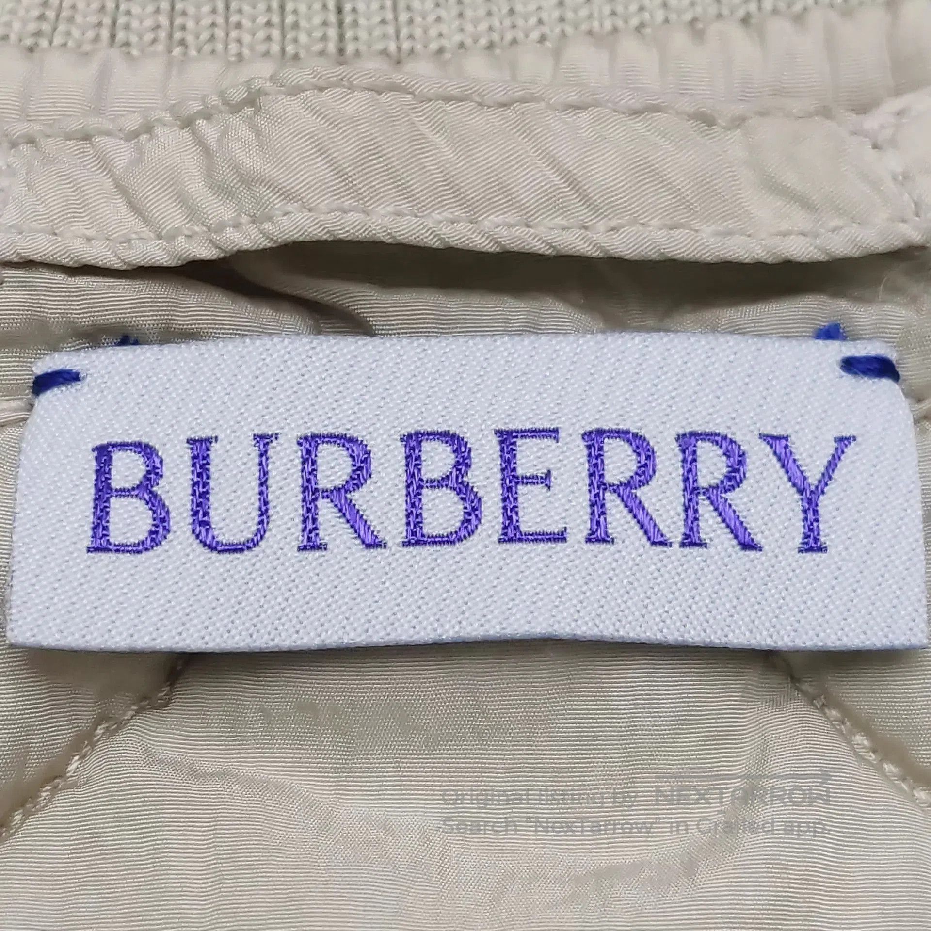 Burberry Beige Quilted Bomber Jacket XS. Size US XS / EU 42 / 0 - 2 Thumbnail
