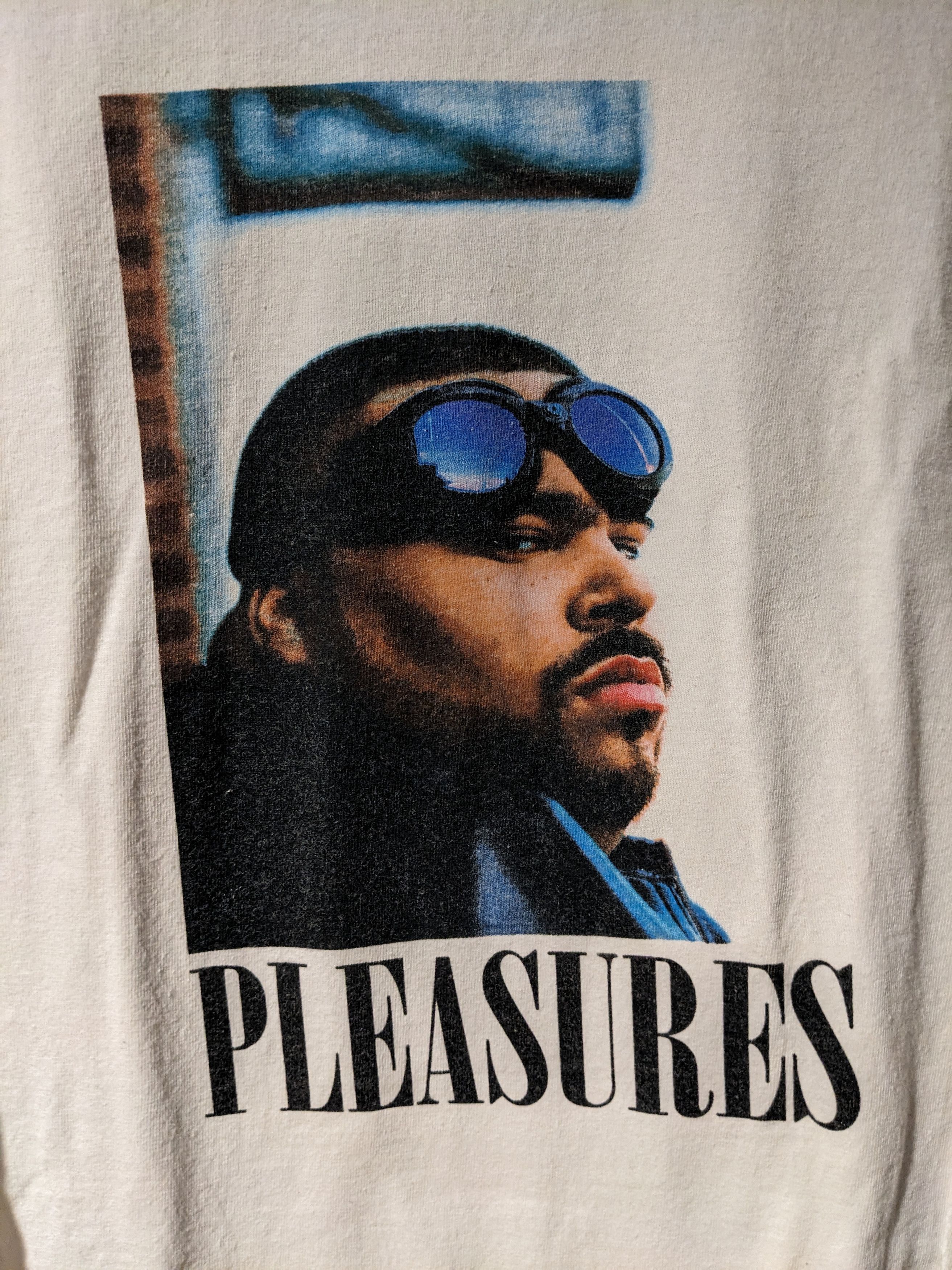 Pleasures Pleasures Big Pun White Medium Long-Sleeve T-Shirt Size US M / EU 48-50 / 2 - 2 Thumbnail