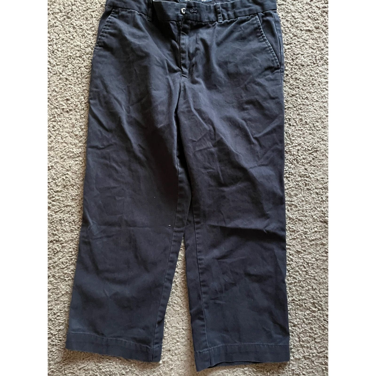 Polo Ralph Lauren Ralph Lauren Sport Womens Size 8 Cotton Navy Blue Cropped Capris Pockets Pants Sport Size 30" / US 8 / IT 44 - 3 Thumbnail