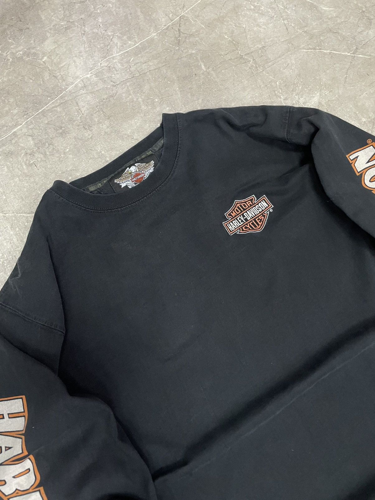 Harley Davidson Harley davidson 90s 3D emblem style long sleeve Size US M / EU 48-50 / 2 - 4 Thumbnail