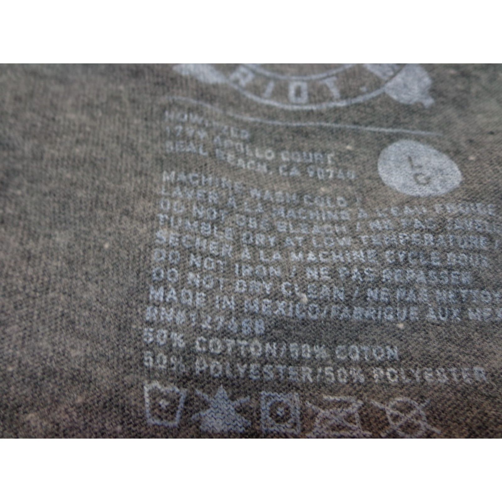 Vintage Howitzer We The People Graphic T-Shirt Charcoal Size L Men's Patriotic Short Sleeve Cotton Blend Shirt Size US L / EU 52-54 / 3 - 5 Thumbnail