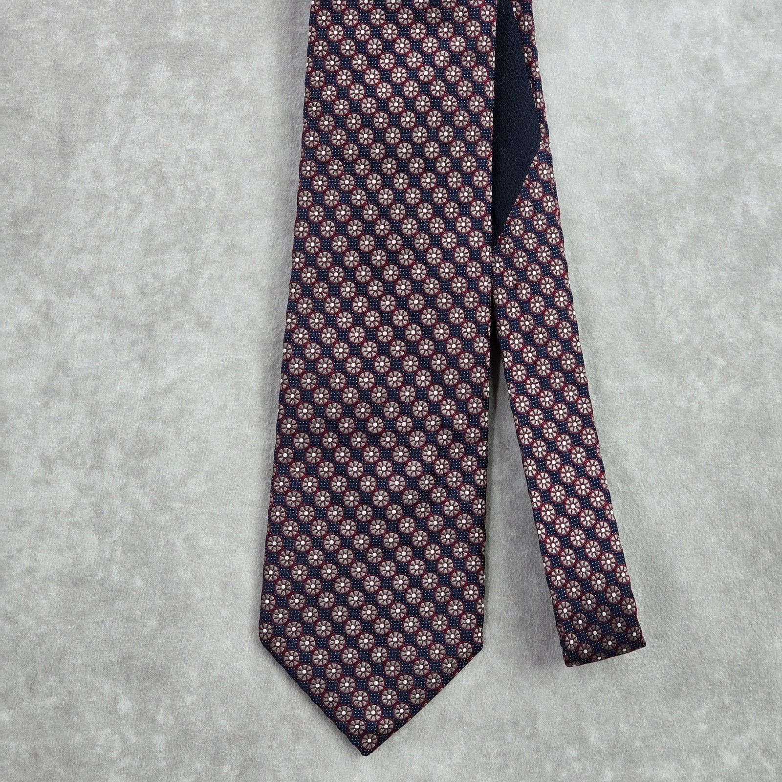 Other Napoli d'Nordstorm Blue Floral Paisley Silk Italy Neck Tie Size 30 - 2 Thumbnail