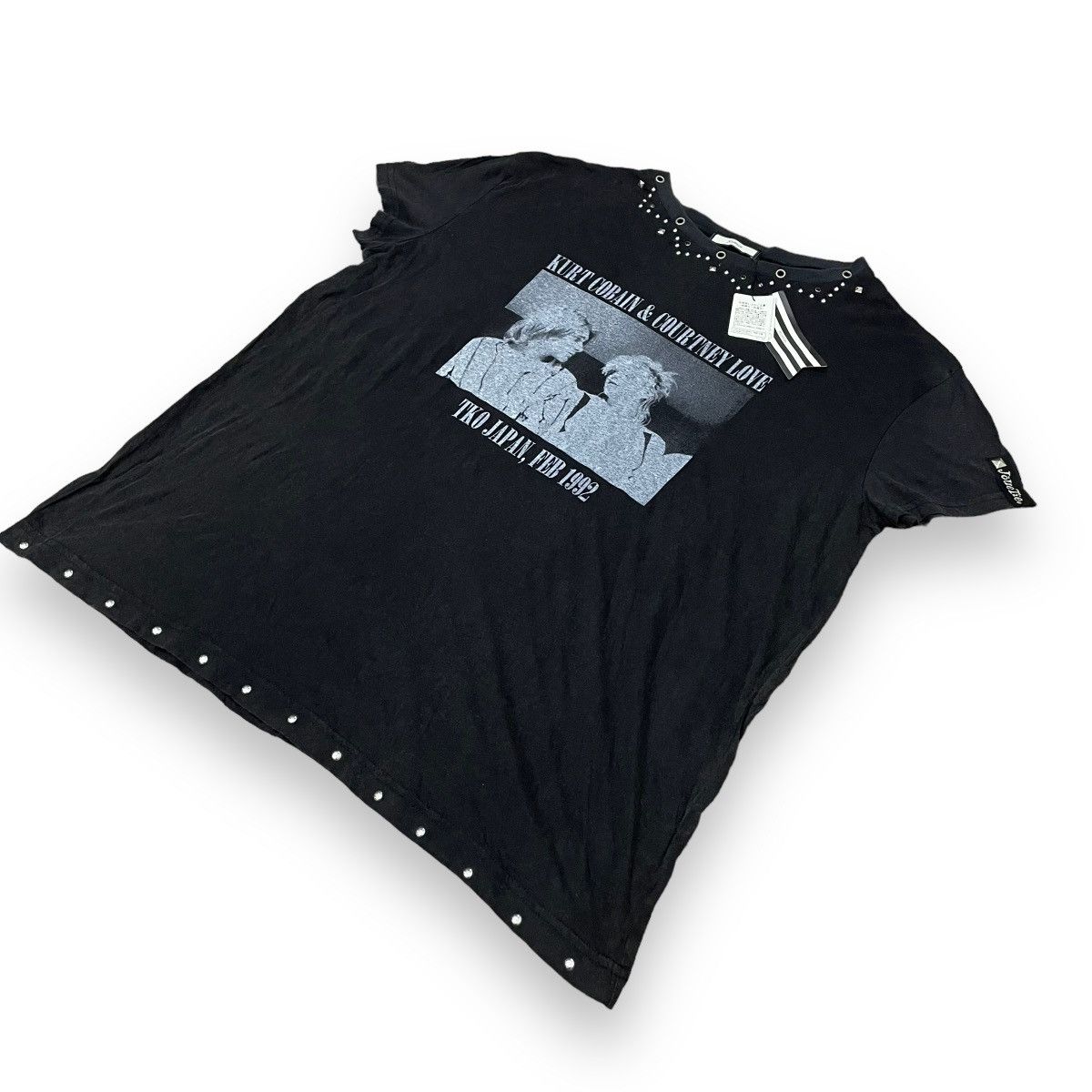 Hysteric Glamour 🇯🇵 BNOS JOUETIE KURT COBAIN COURTNEY LOVE SPIKE TSHIRT Size M / US 6-8 / IT 42-44 - 3 Thumbnail