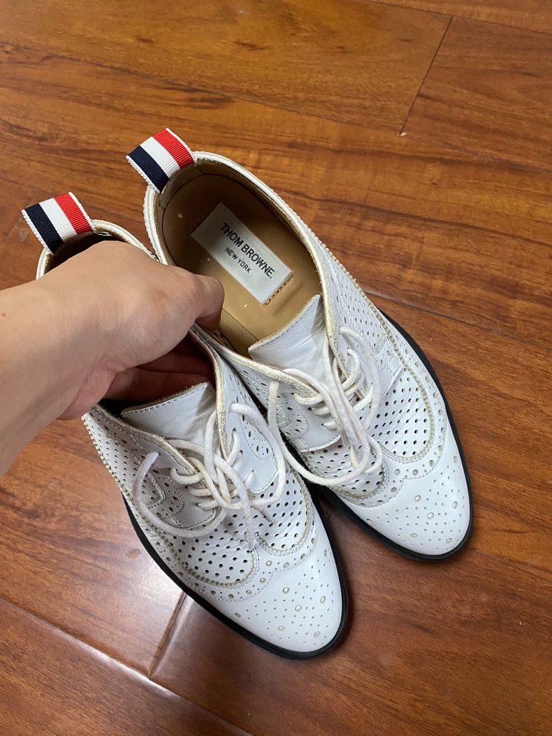 Thom Browne Thom Browne Brook carved leather shoes Size US 5 / EU 37 - 1 Thumbnail